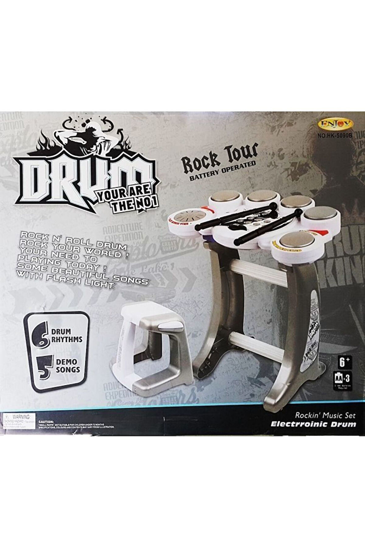 Kız Çocuk Oyuncak Erkek Çocuk Oyuncak Sunman Drum Rock Elektronik Bateri Eğitici Oyuncaklar