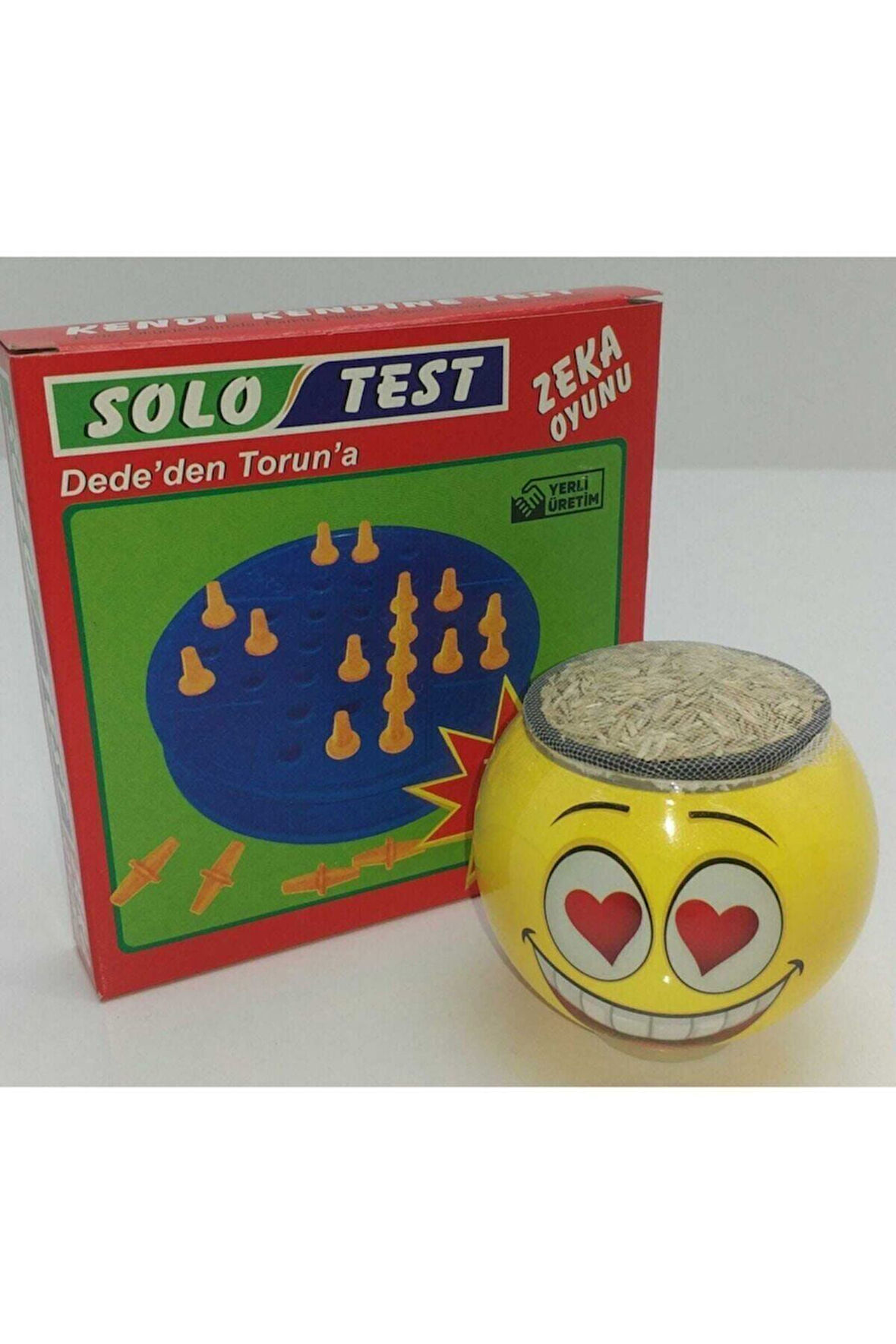 Eğitici Öğretici Çocuk Oyuncaklar Çim Adam Emoji + Solo Test