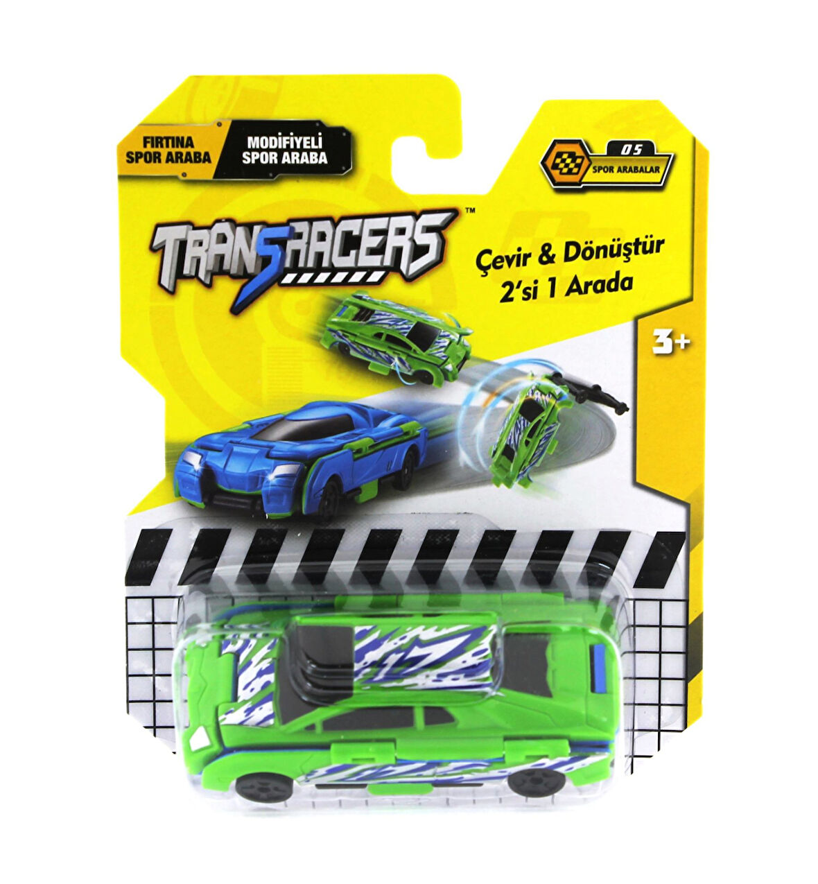 Eğlenceli Oyuncak Transracers Dönüşen Araçlar Spor Arabalar Fırtına / Modifiyeli Kız Erkek Çocuk Eğitici Öğretici Oyun