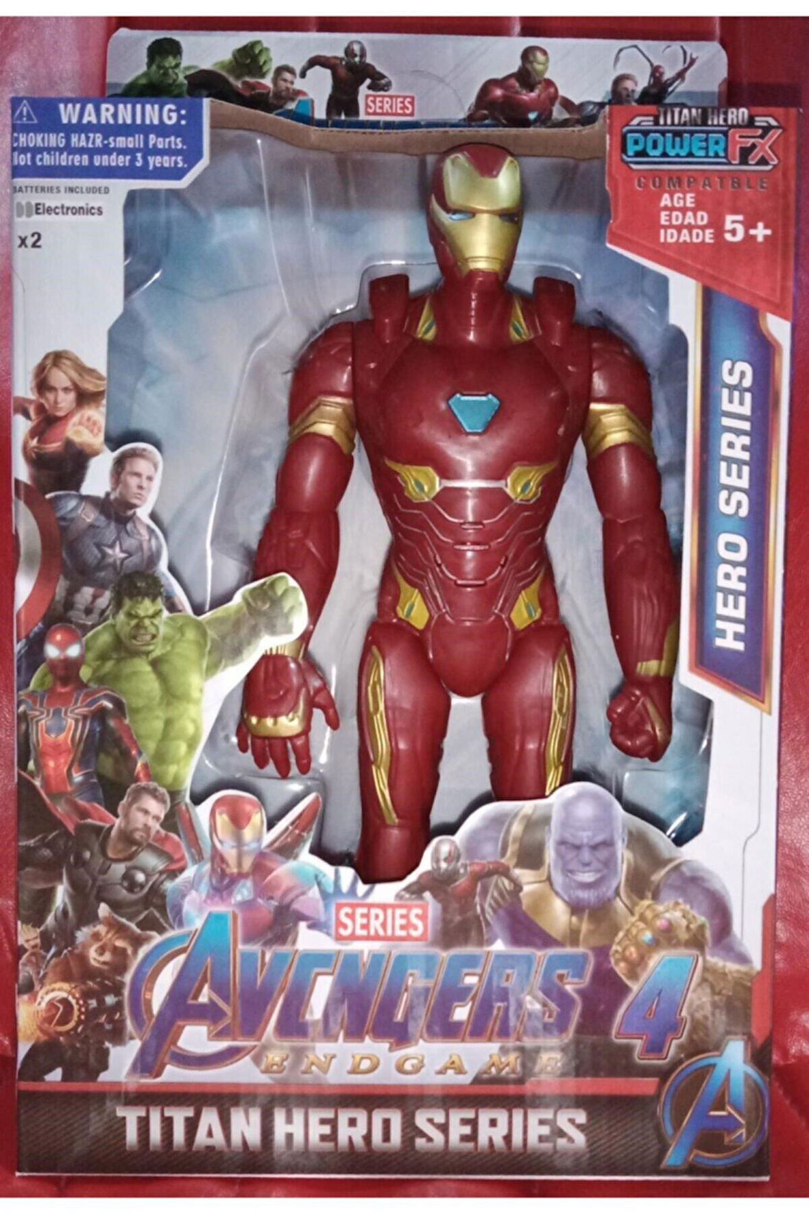 Eğitici Öğretici Çocuk Oyuncaklar Avengers Ironman Oyuncak Işıklı Sesli Figür Oyuncak Ironman Karakt