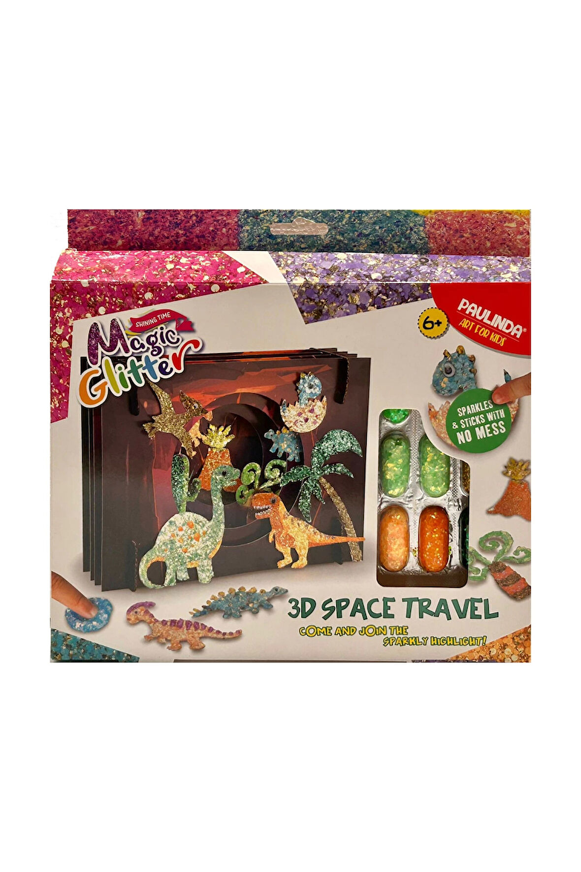 Kız Çocuk Oyuncak Erkek Çocuk Oyuncak Paulinda Glitter Space Travel 3D Hobi Set S00095634 Eğitici Oy