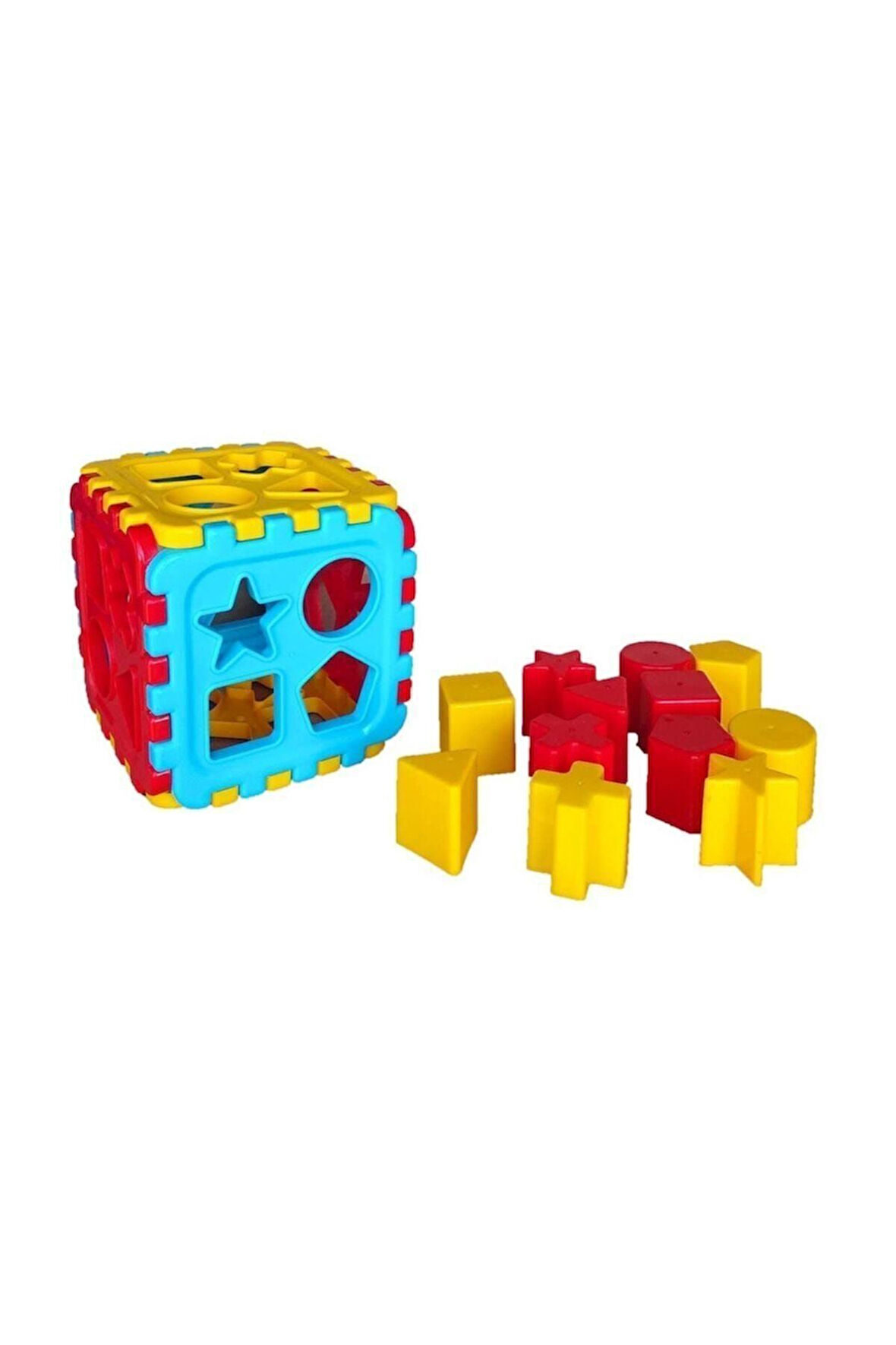 Eğitici Öğretici Çocuk Oyuncaklar Kiki 18 Parça Renkli Şekiller Bultak Oyuncak Ae-1010