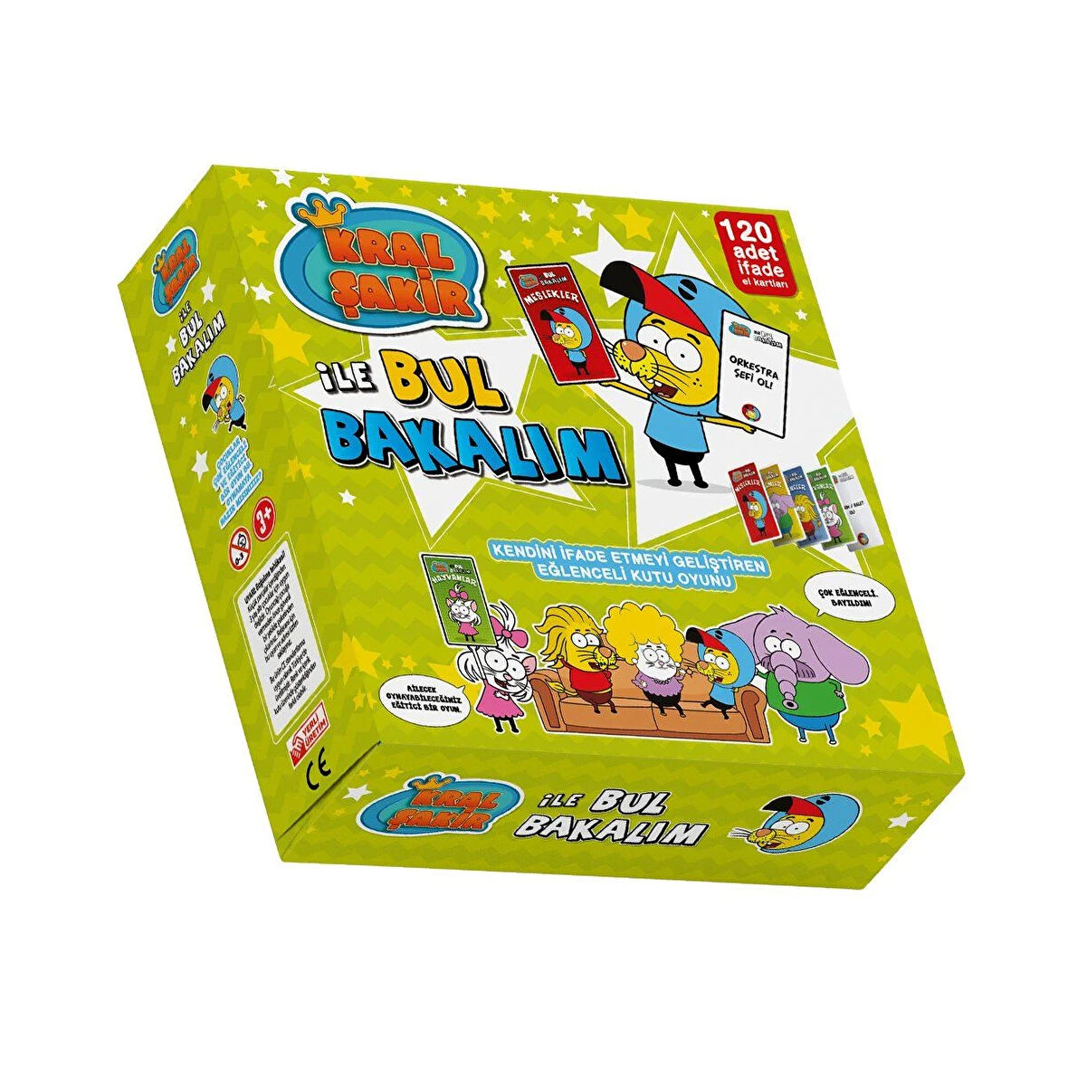 Öğretici Oyuncak CHV-102036 Kral Şakir ile Bul Bakalım Kız Erkek Çocuk Eğitici