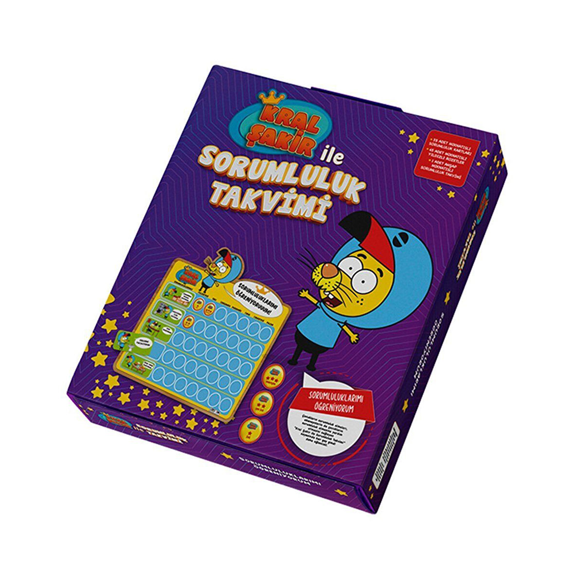 Eğlenceli Oyuncak CHV-102049 Chiva Sorumluluk Takvimi Kız Erkek Çocuk Eğitici