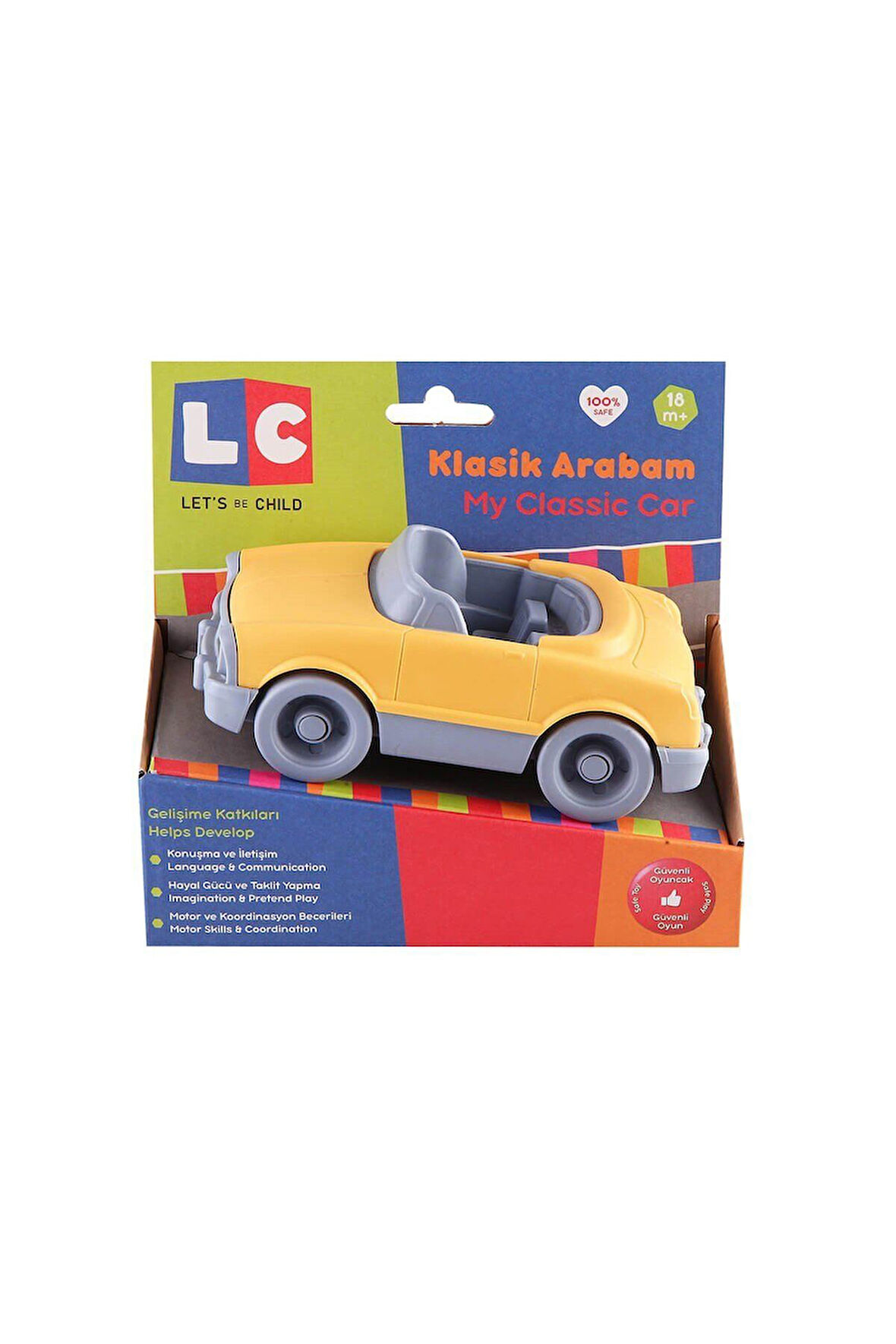 Kız Çocuk Oyuncak Erkek Çocuk Oyuncak 30780-LC Kanz, Klasik Arabam Eğitici Oyuncaklar