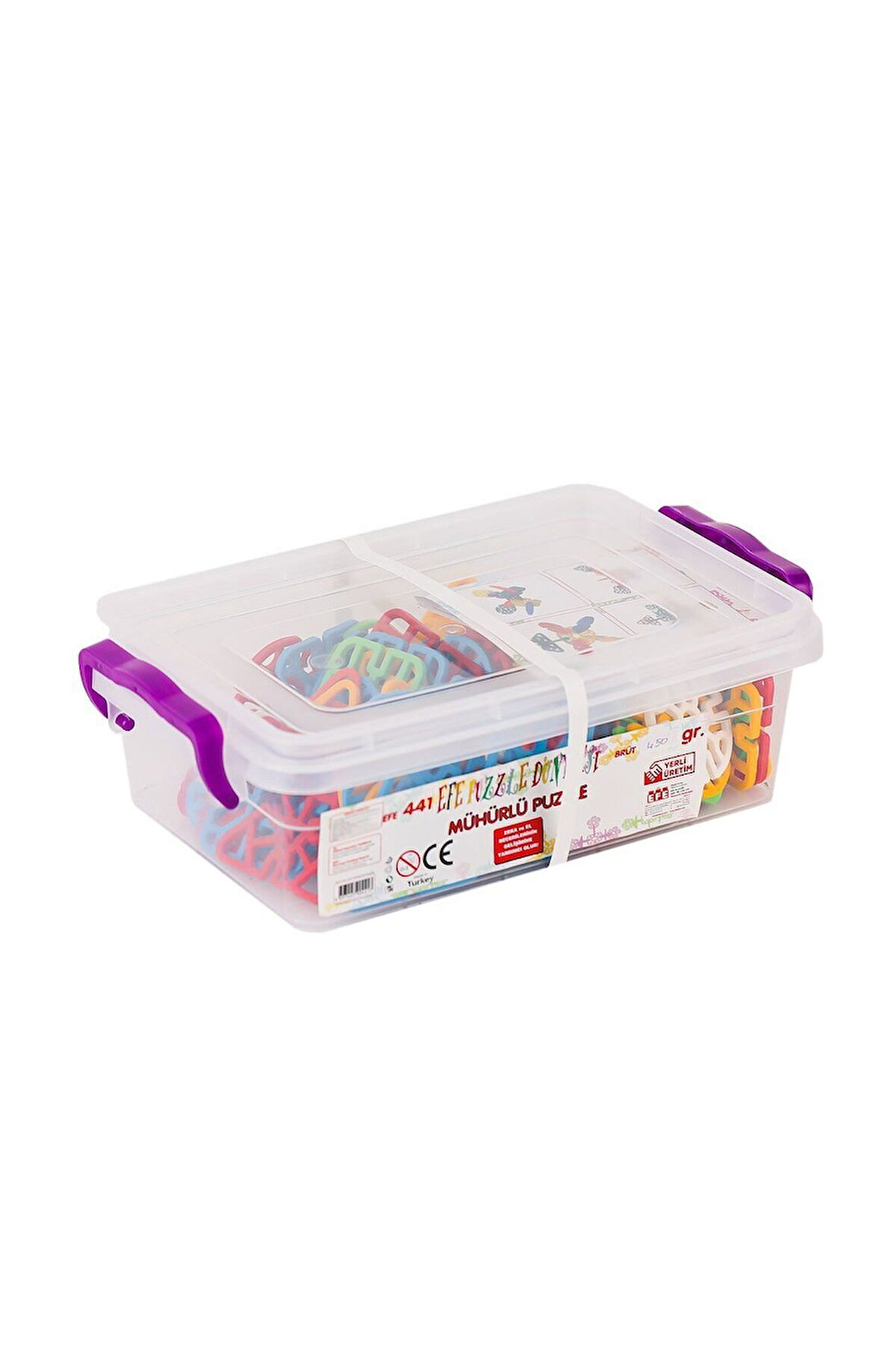 Kız Çocuk Oyuncak Erkek Çocuk Oyuncak 441 Mühürlü Puzzle 450 gr -Efe Toys Eğitici Oyuncaklar