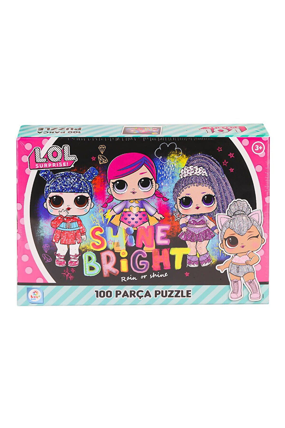 Kız Çocuk Oyuncak Erkek Çocuk Oyuncak LOL0055 LOL 100 Parça Puzzle -Laçokids Eğitici Oyuncaklar