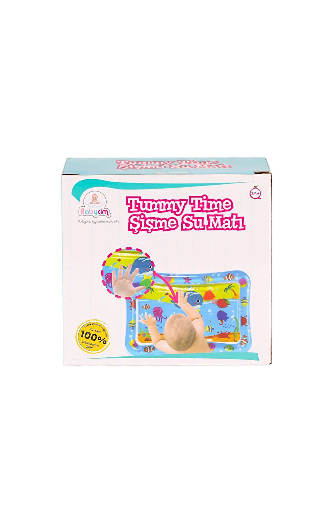 Kız Çocuk Oyuncak Erkek Çocuk Oyuncak 884C Tummy Time Şişme Su Matı -Birliktoys Eğitici Oyuncaklar
