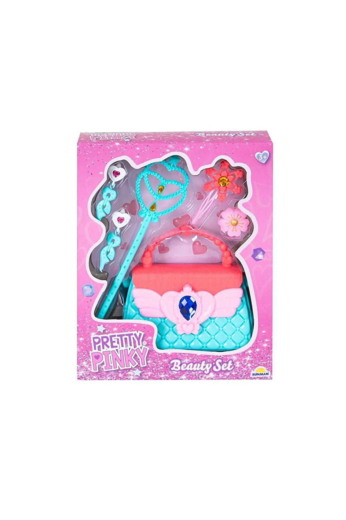 Kız Çocuk Oyuncak Erkek Çocuk Oyuncak 4363 Pretty Pink Kokoş Çanta -Sunman Eğitici Oyuncaklar