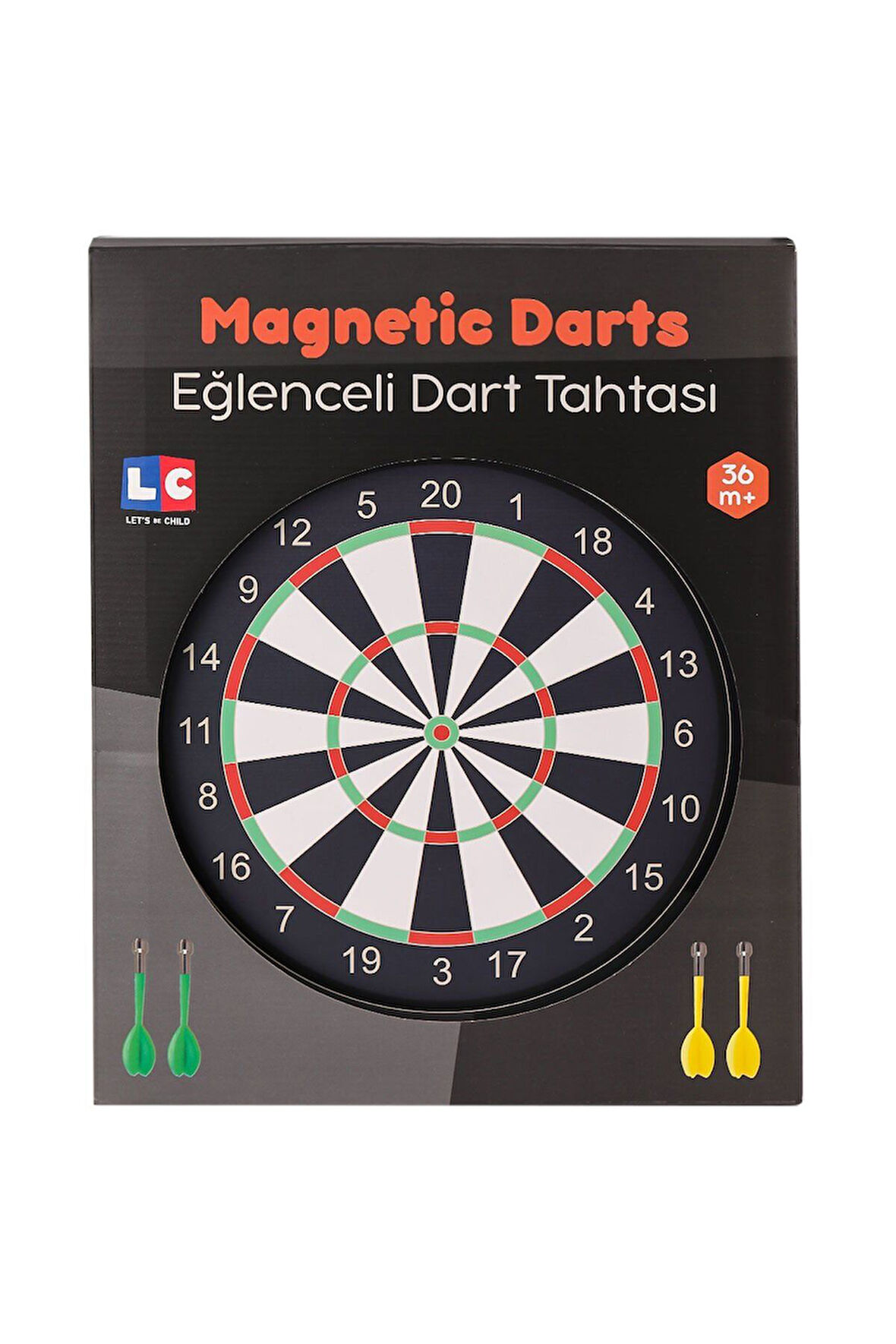 Kız Çocuk Oyuncak Erkek Çocuk Oyuncak 31064-LC Eğlenceli Manyetik Dart -Lets Eğitici Oyuncaklar