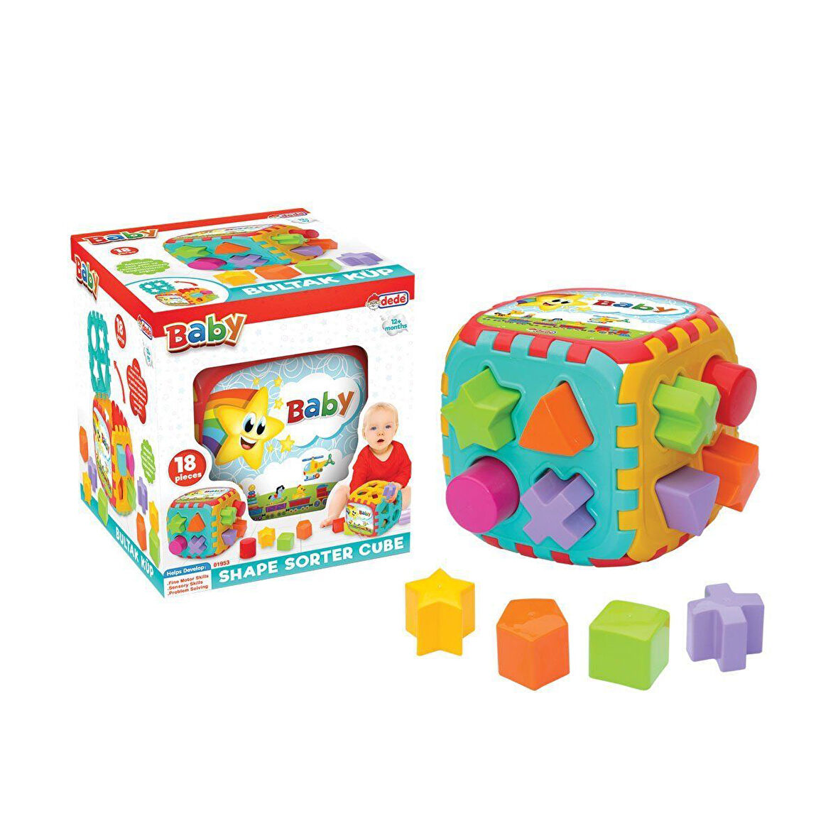 Eğlenceli Oyuncak 01953 BÜYÜK BULTAK KÜP Kız Erkek Çocuk Eğitici