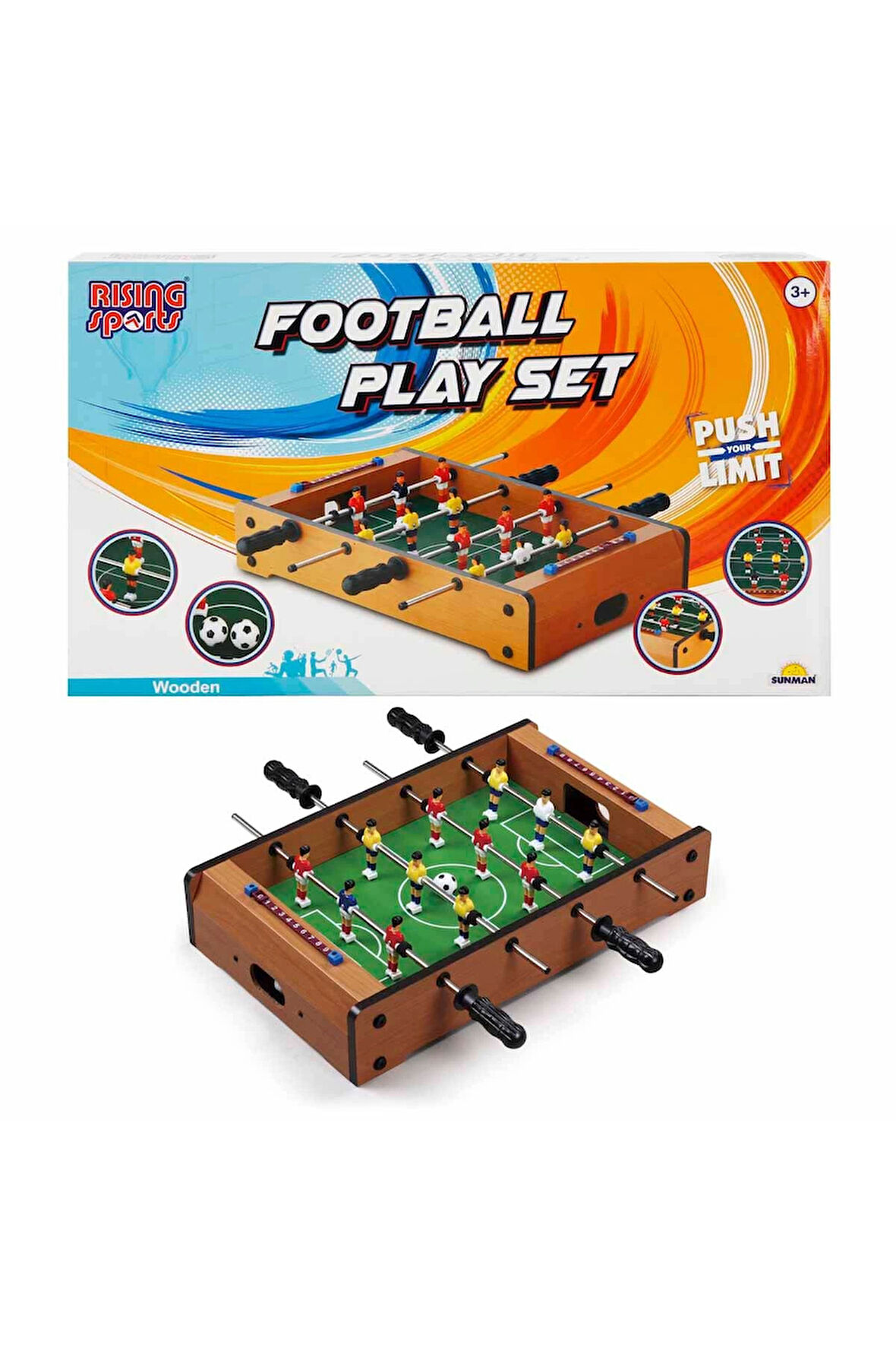 Kız Çocuk Oyuncak Erkek Çocuk Oyuncak Rising Sports Ahşap Masaüstü Langırt Eğitici Oyuncaklar