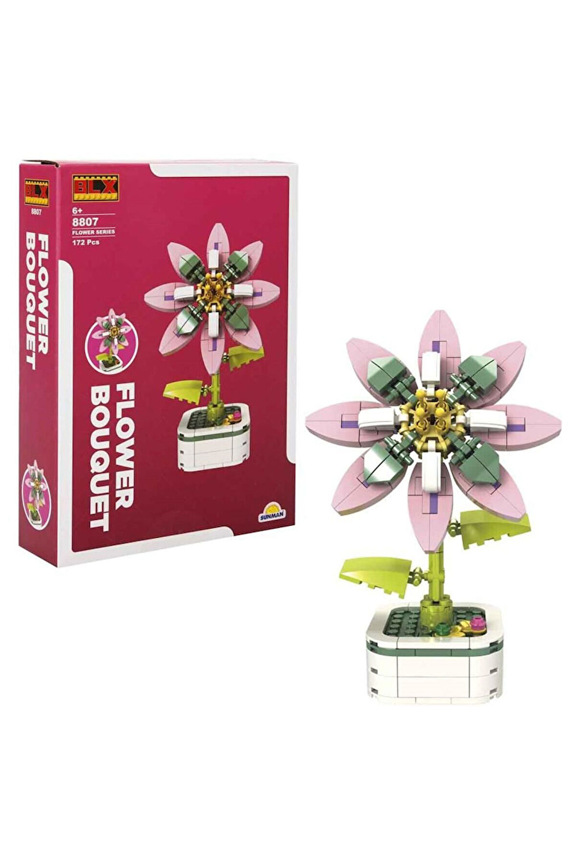 Kız Çocuk Oyuncak Erkek Çocuk Oyuncak S00004695 FLOWER SET ORMAN ASMASI 172 PRÇ -SUN Eğitici Oyuncak