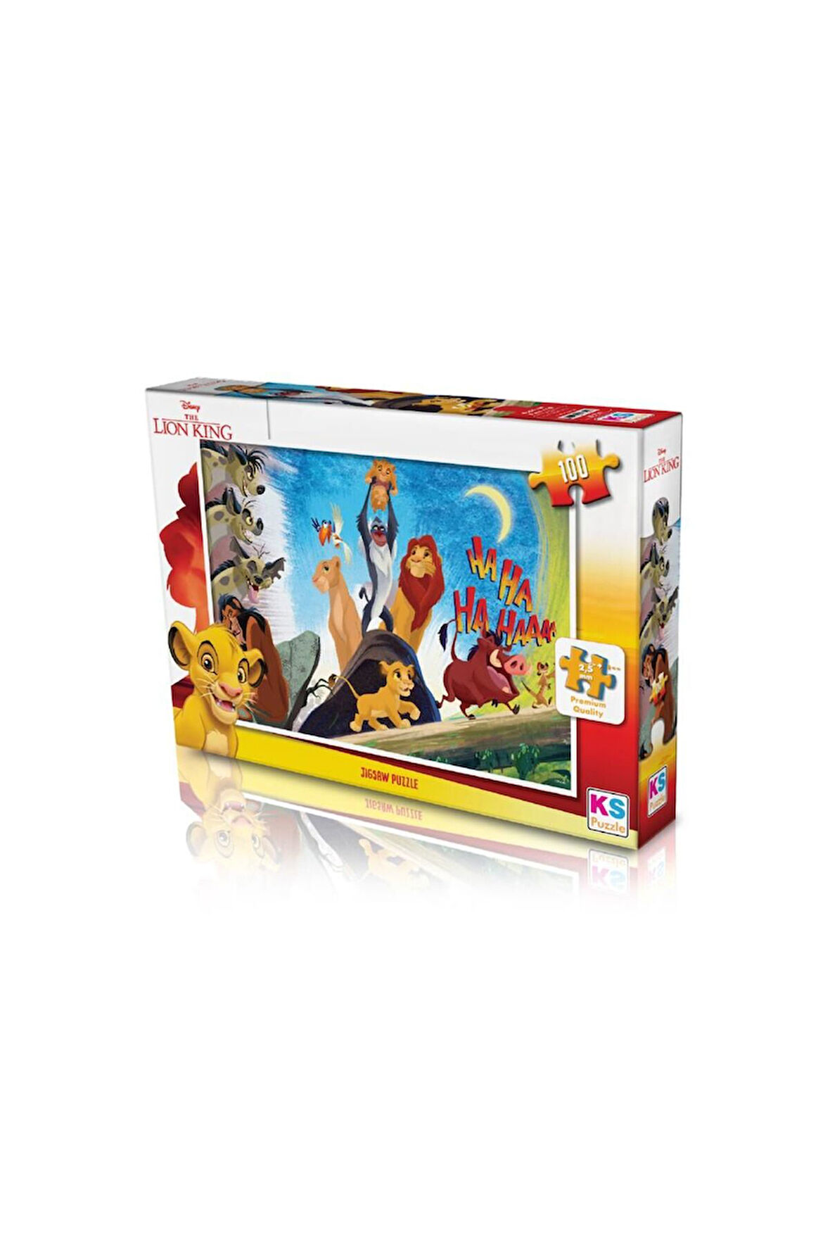 Kız Çocuk Oyuncak Erkek Çocuk Oyuncak LK 714 LION KING PUZZLE 100 -KS Eğitici Oyuncaklar