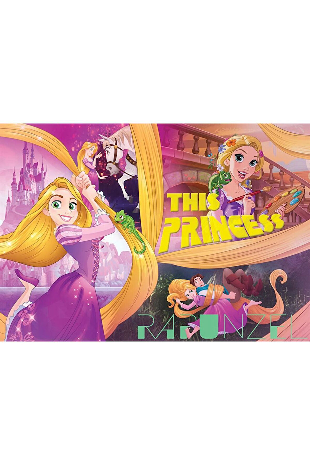 Kız Çocuk Oyuncak Erkek Çocuk Oyuncak TG 714 TANGLED PUZZLE 100 -KS Eğitici Oyuncaklar