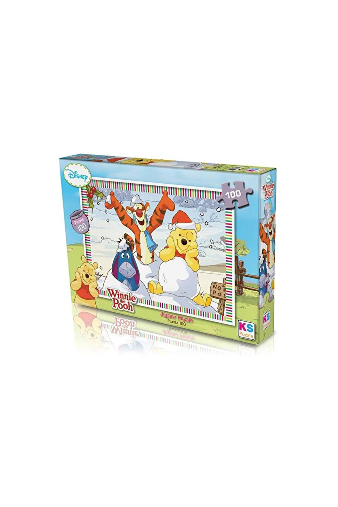 Kız Çocuk Oyuncak Erkek Çocuk Oyuncak WN 714 Puzzle 100 PARÇA -KS Eğitici Oyuncaklar