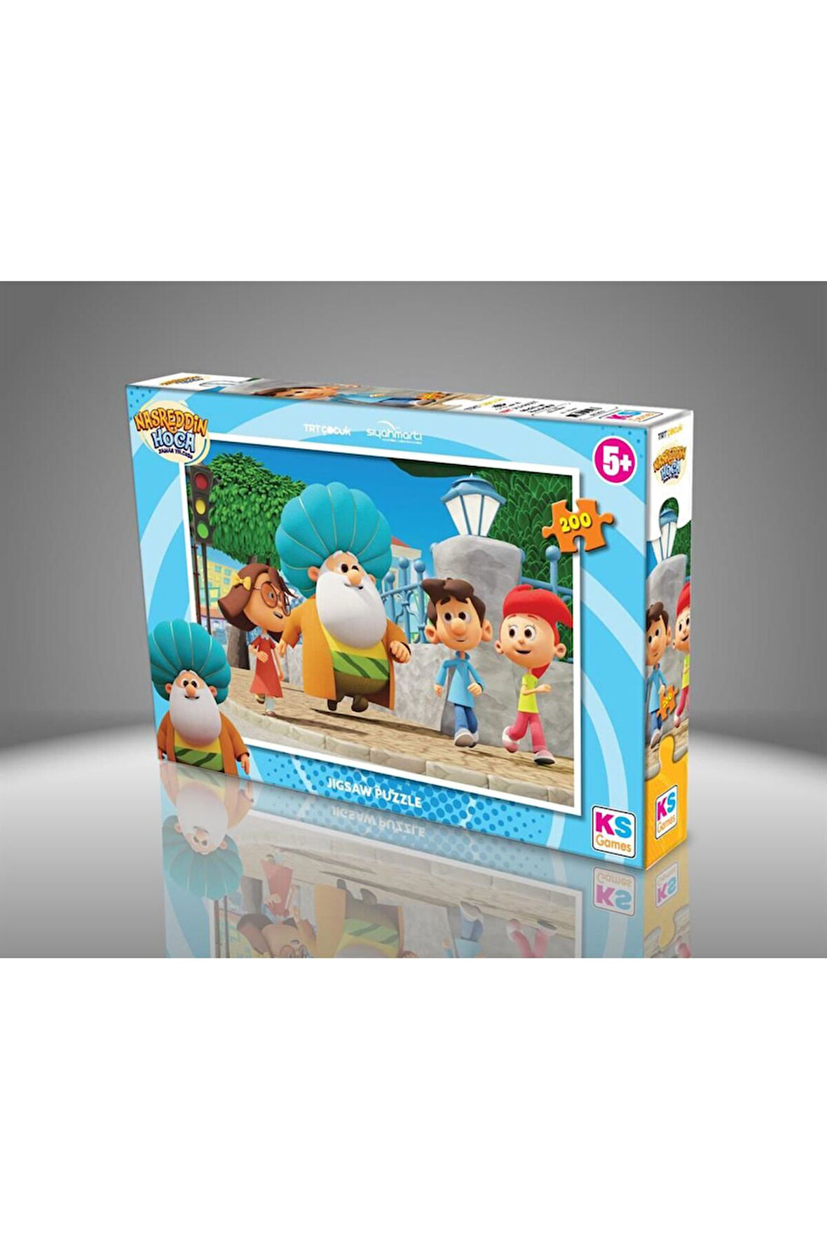 Kız Çocuk Oyuncak Erkek Çocuk Oyuncak NAS 113 NASREDDİN HOCA PUZZLE 200 PRÇ -KS Eğitici Oyuncaklar