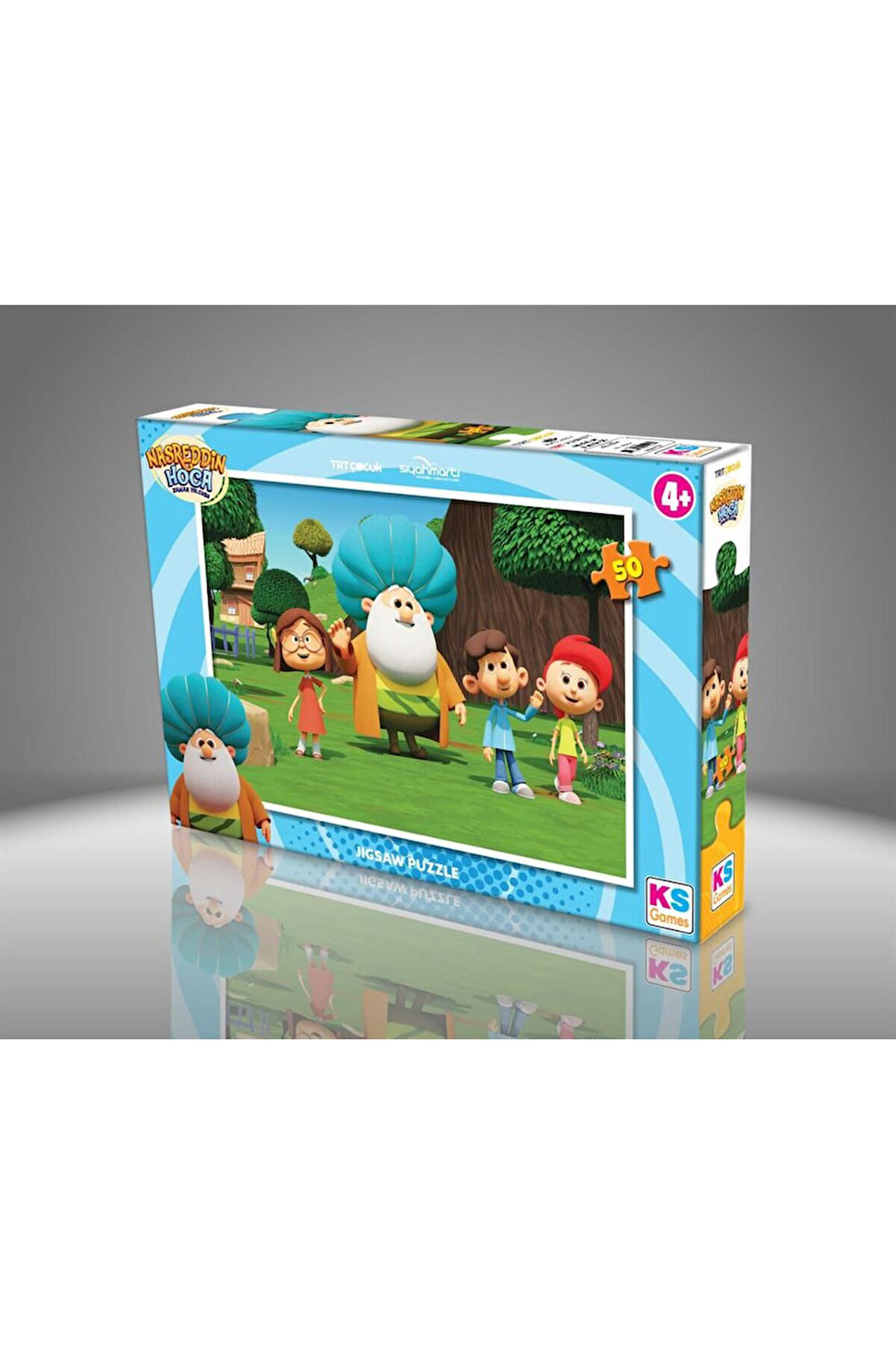 Kız Çocuk Oyuncak Erkek Çocuk Oyuncak NAS 709 NASREDDİN HOCA PUZZLE 50 -KS Eğitici Oyuncaklar
