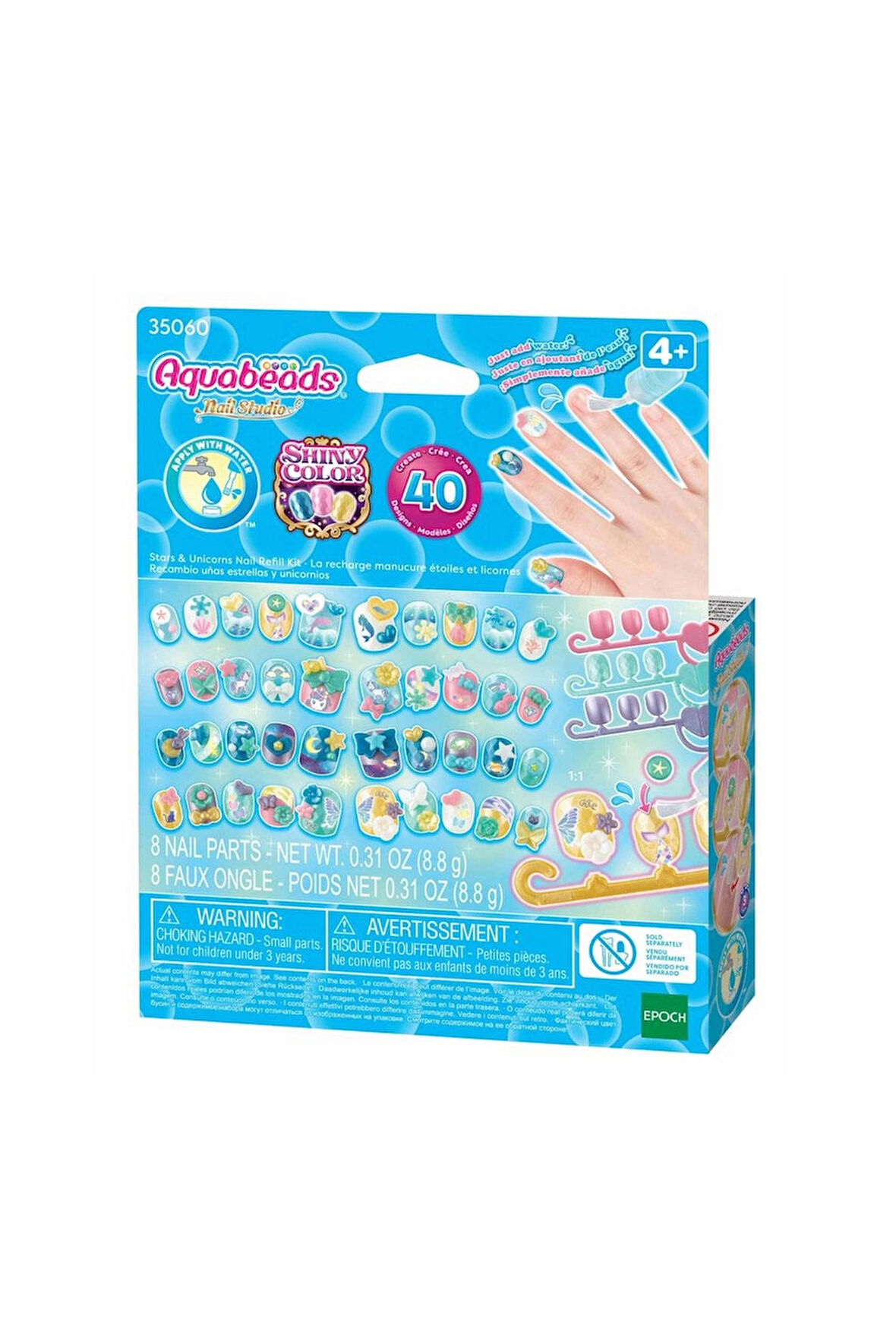 Kız Çocuk Oyuncak Erkek Çocuk Oyuncak Aquabeads Yıldız ve Unikorn Yedek Kit 35060 Eğitici Oyuncaklar