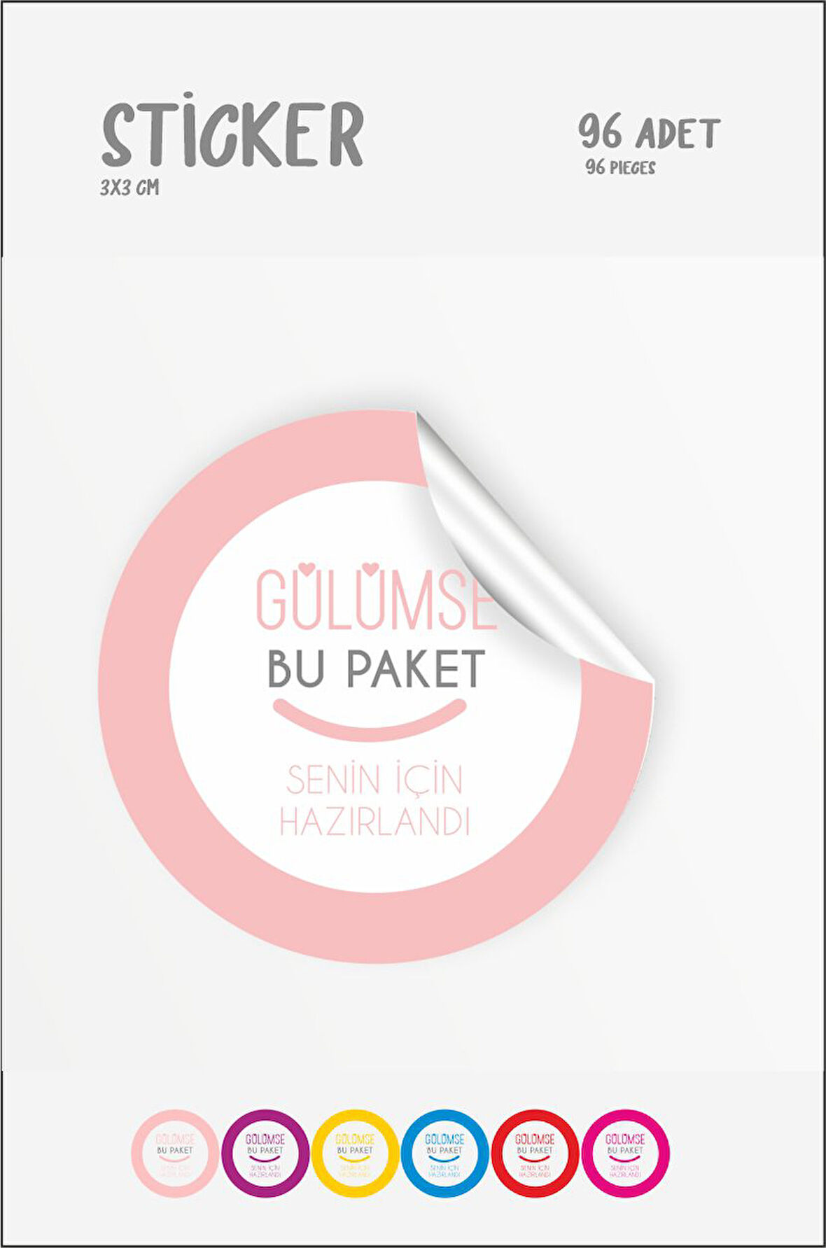 paketleme  sticker