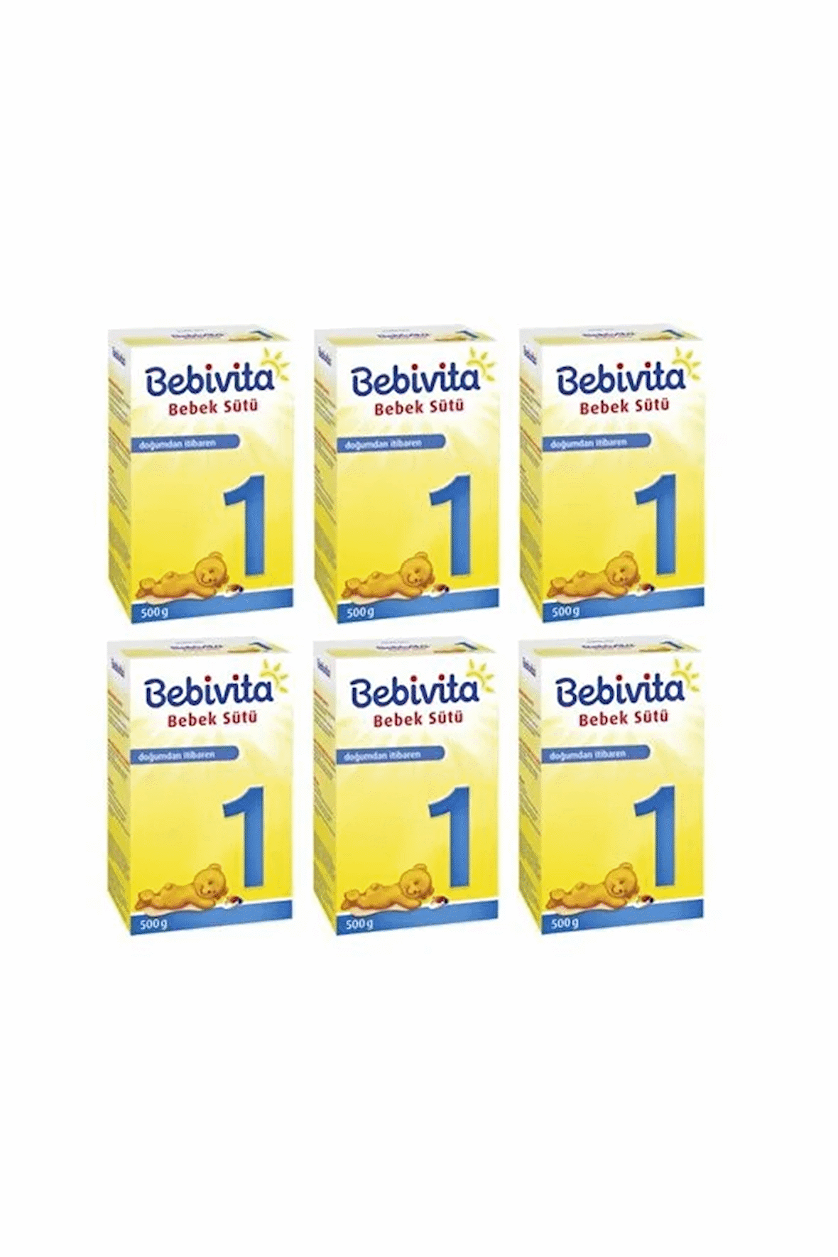 Bebivita 1 Bebek Sütü 6 Adet x 500 gr