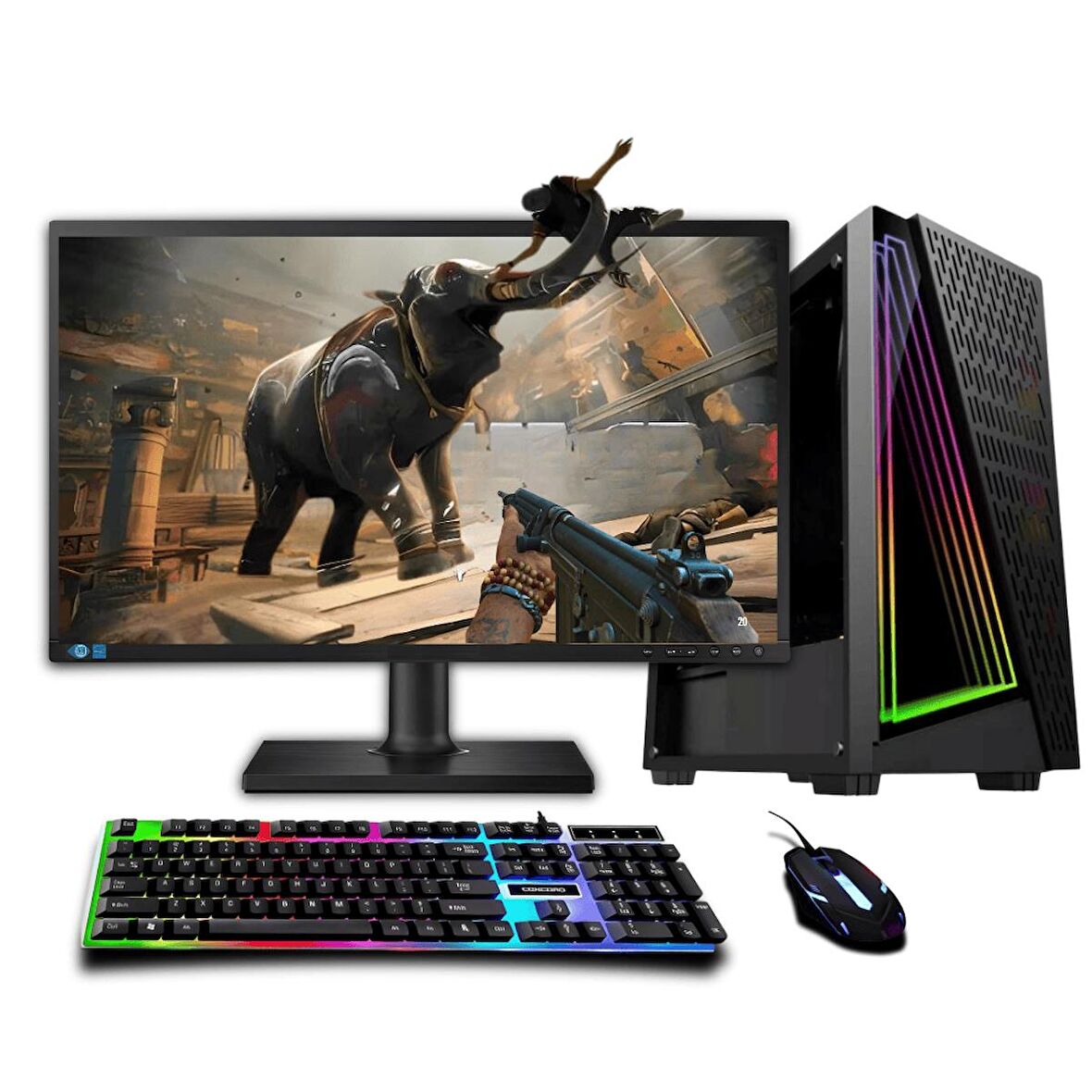 Avantron Gmx0931 İ5 7.Nesil 8Gb Ddr4 512Gb M2 Nvme 4Gb Rx550 "23.8 Oyun Bilgisayarı