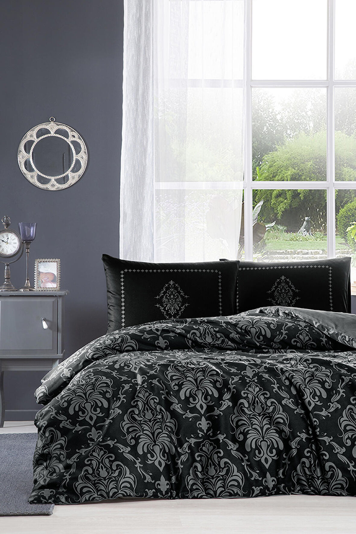 Özdilek Clasurol Çift Kişilik Soft Life Saten Nevresim Takımı