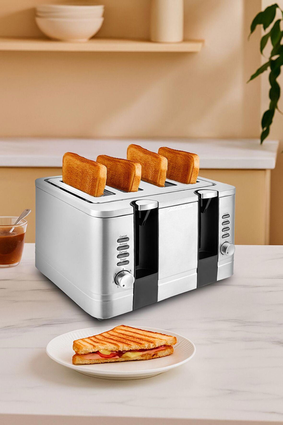 Awox Red Slice Pro Ekmek Kızartma Makinesi