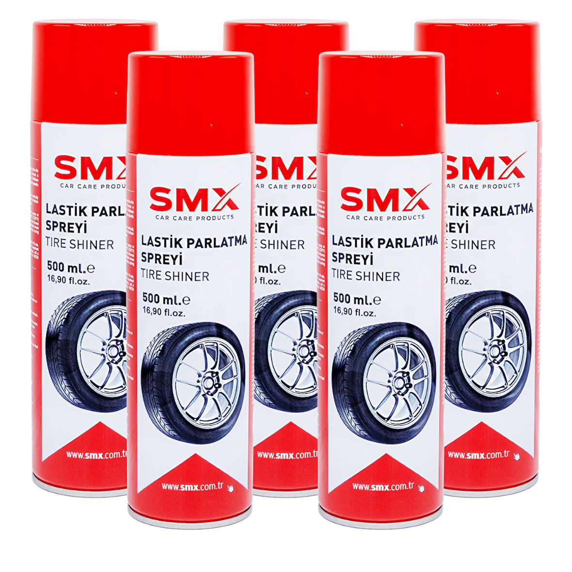 Lastik Parlatma Spreyi 500 ml 5ADET