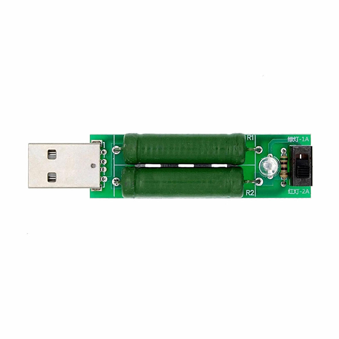 Usb Elektronik Yük Pil Akü Powerbank Kapasite Deşarj Test Cihazı
