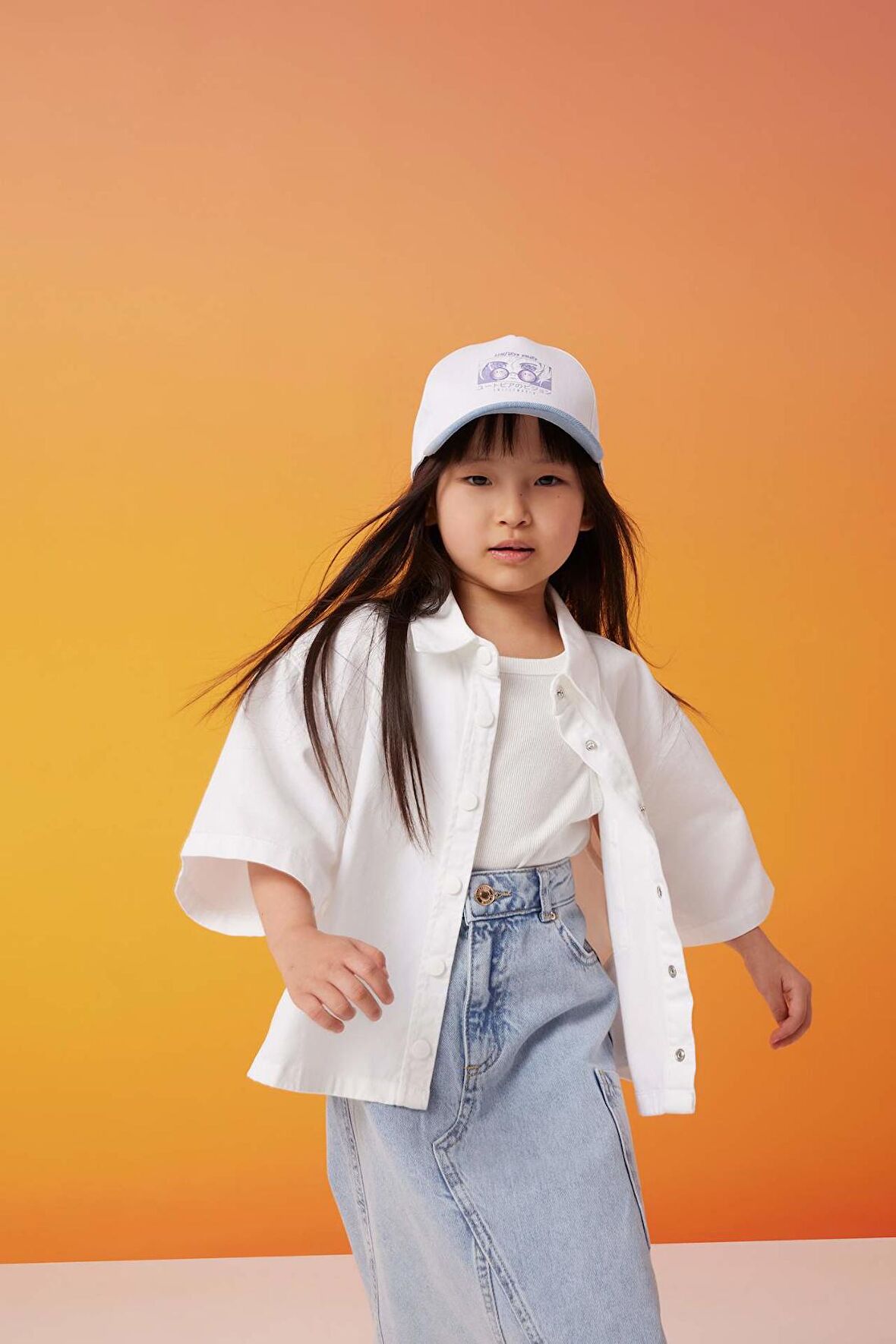 Kız Çocuk SmileyWorld Pamuklu Cap Şapka