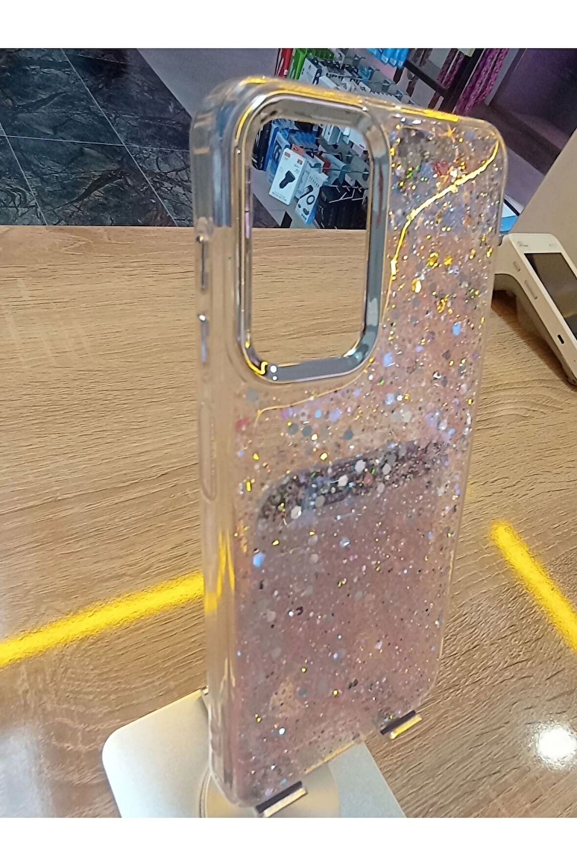 Samsung Galaxy A24 Simli Kamera Çerçevesi Metal Kapak Tuşları Metal Kılıf