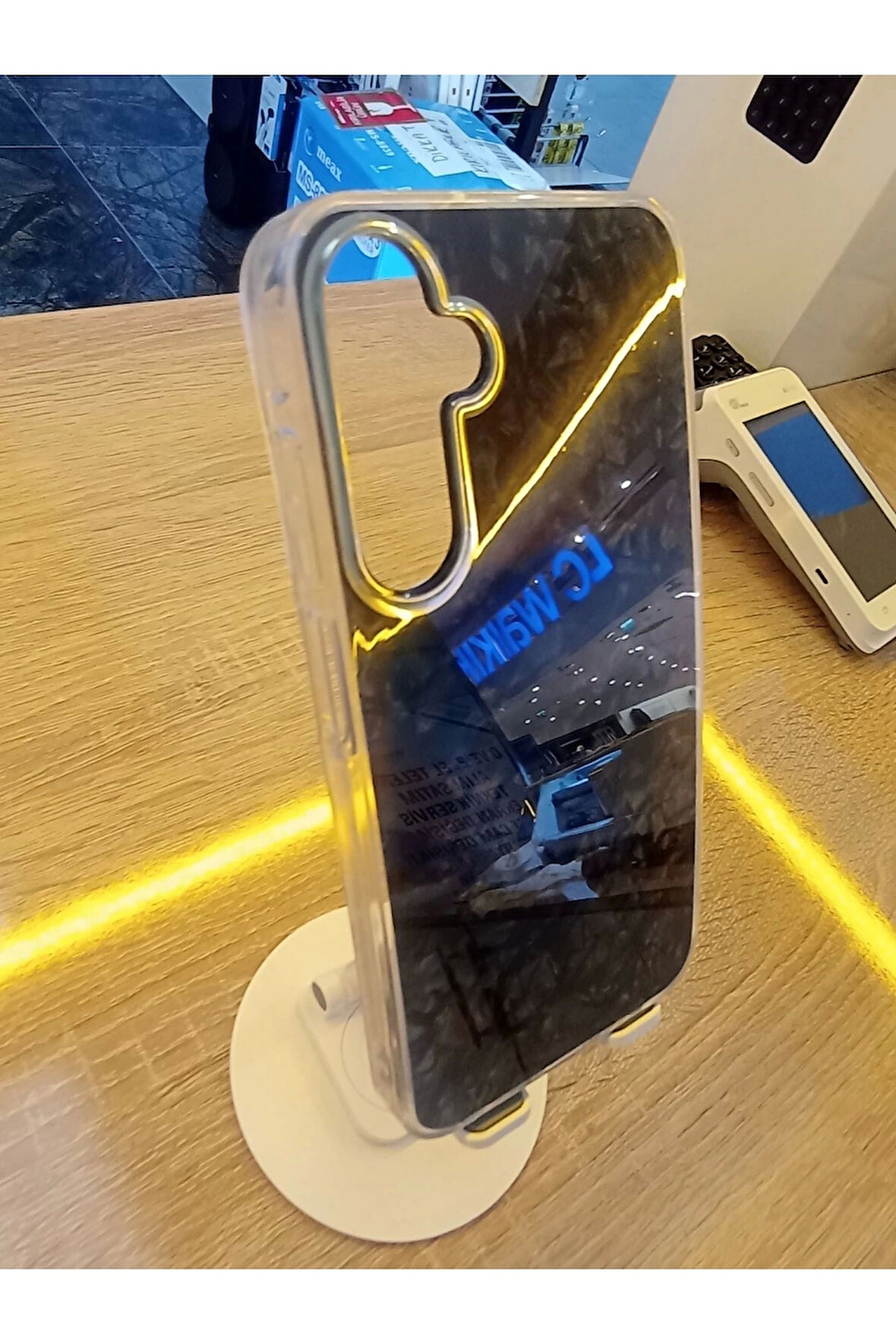Samsung Galaxy A25 Uyumlu Mermer Desen Darbe Korumalı Premium Kapak