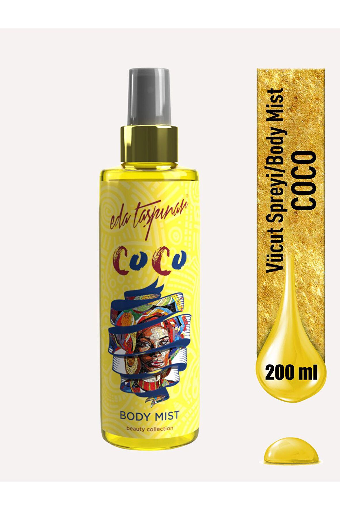 Eda Taşpınar Coco ( Coconut ) Body Mist - 200 ML