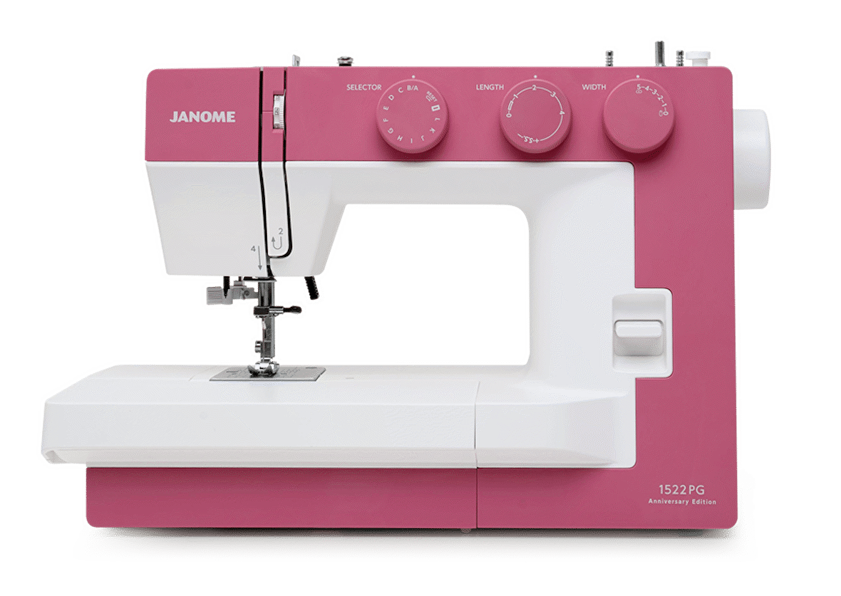 Janome 1522PG Dikiş Makinesi Pembe