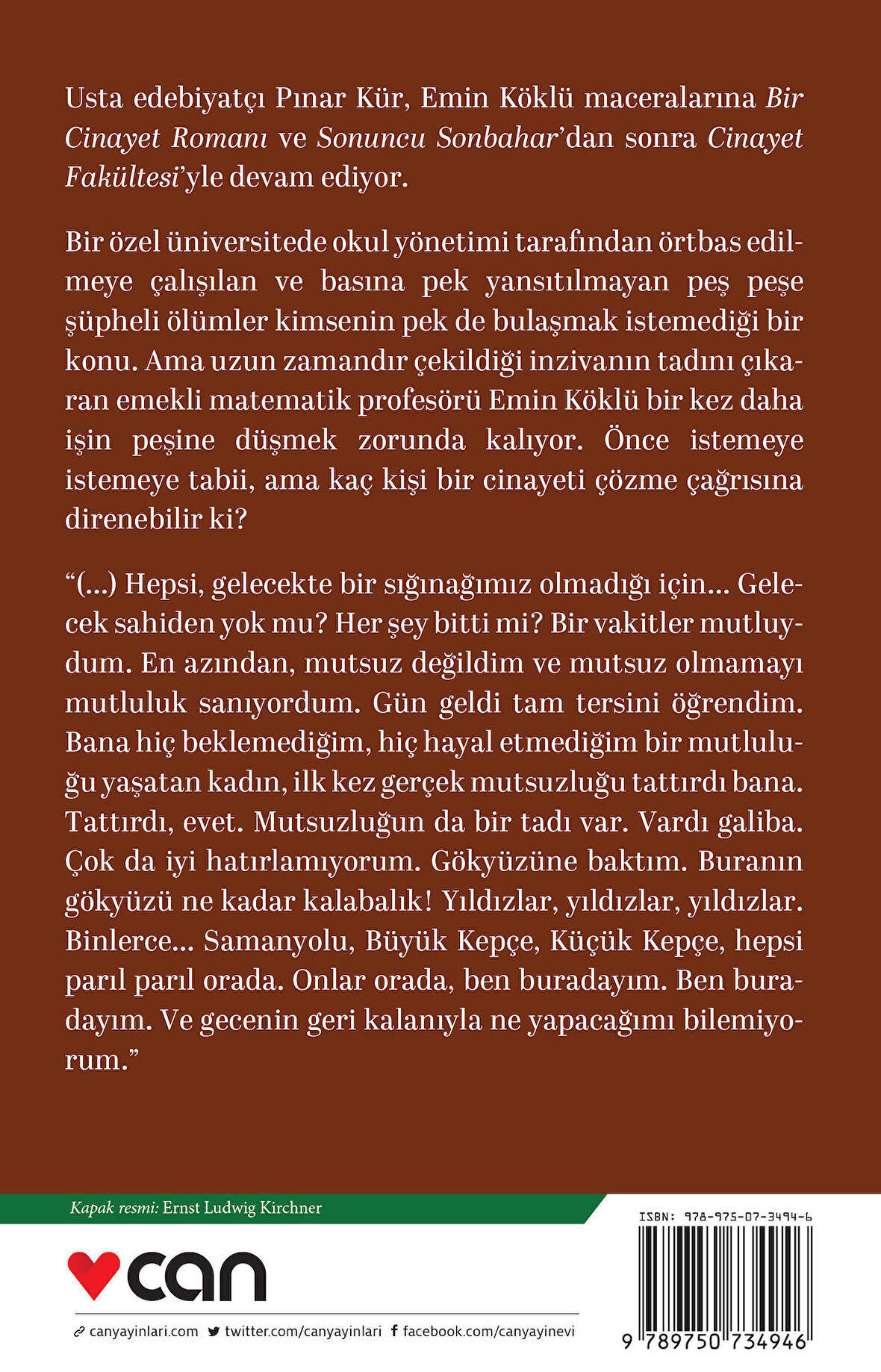 Cinayet Fakültesi