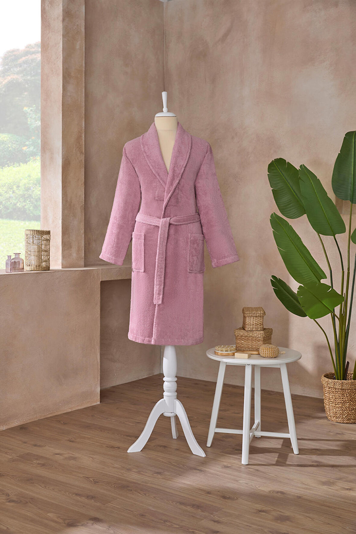 Özdilek Colourist Şal Yaka Bornoz L Beden