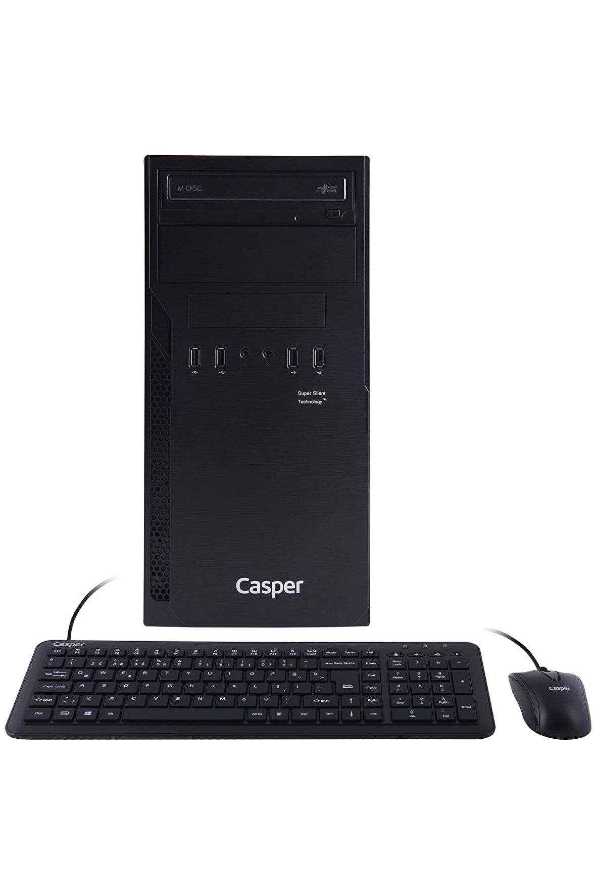 Casper Nirvana N2H.1210-BV00X-00A Intel Core i3-12100 16GB RAM 500GB NVME SSD Freedos