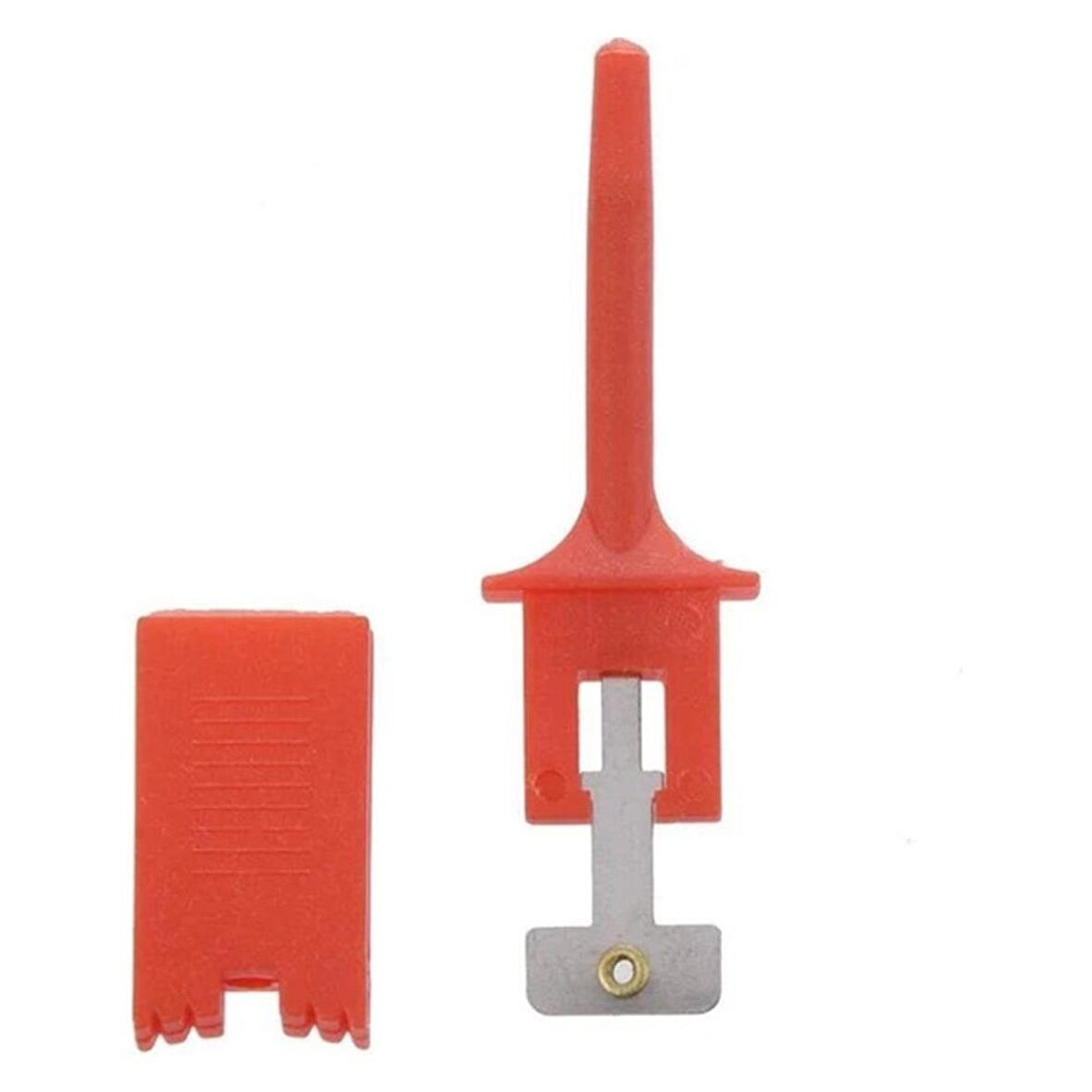 Lojik Analizör için Kancalı Test Prop Konnektörü - Kırmızı