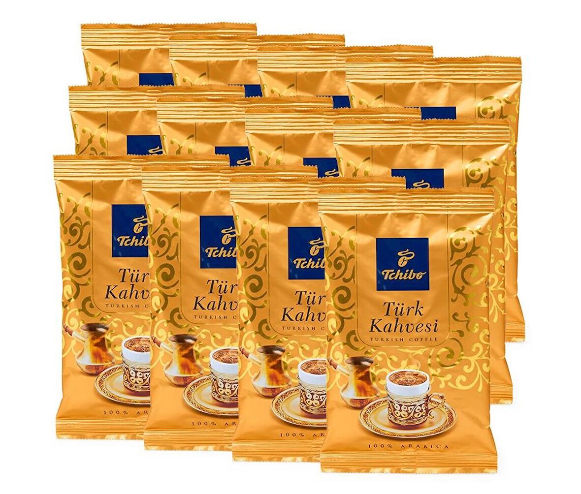 Türk Kahvesi 100 Gr * 12 Paket ( 1,2 Kg )