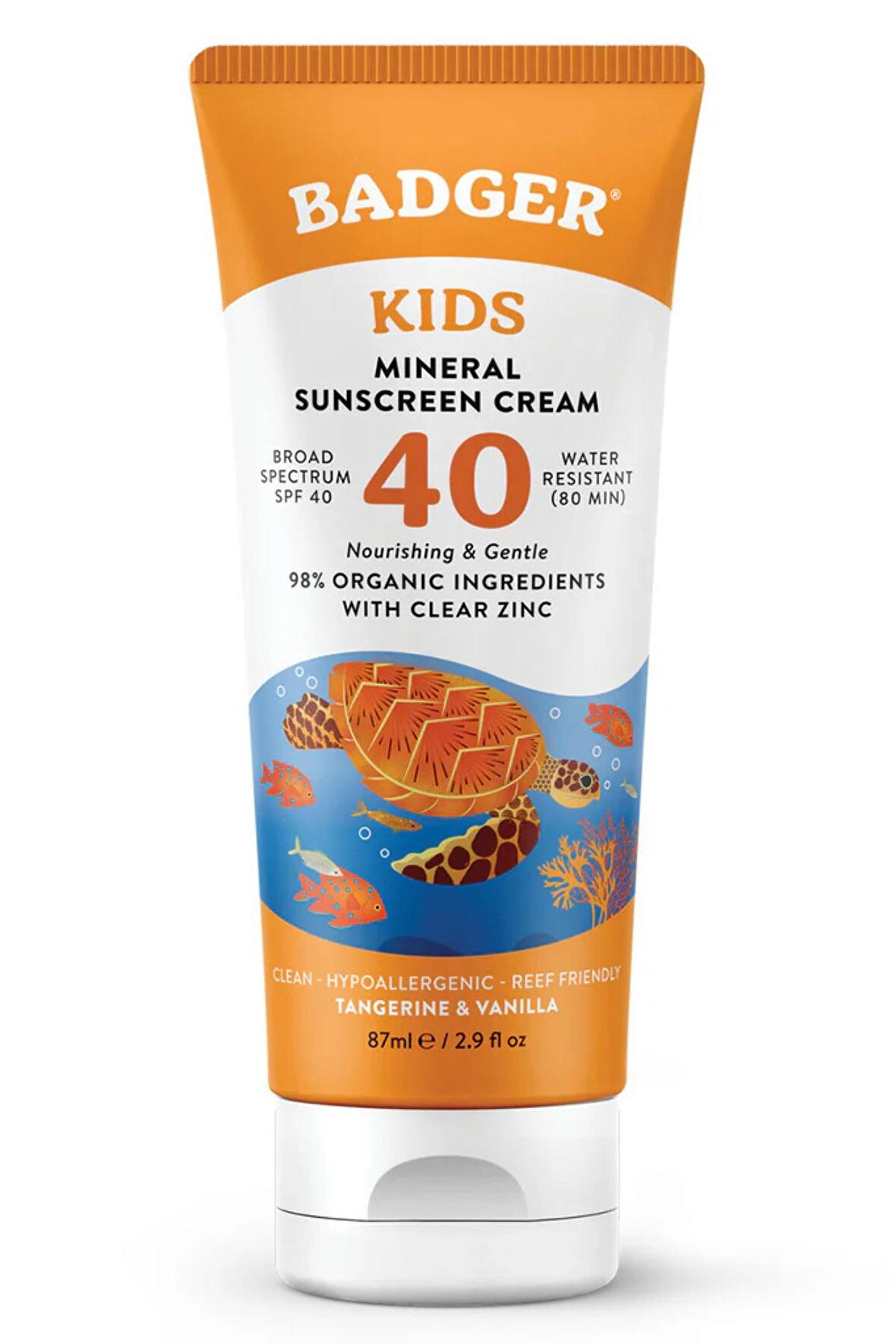 Badger Clear Zinc Çocuk Güneş Kremi SPF40 87 ml