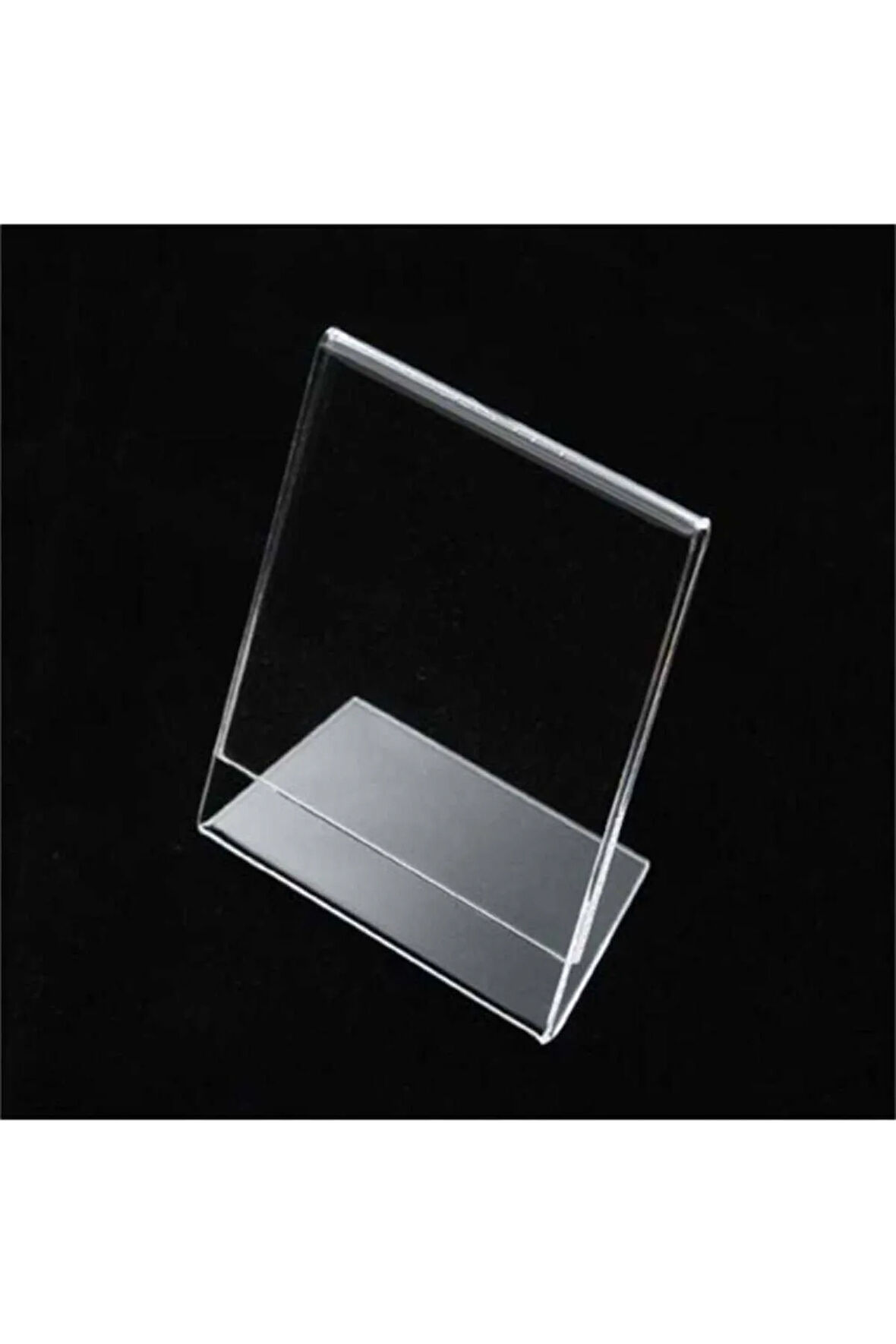 A5 21cmx15cm Masaüstü L Tipi Dikey Pleksi Föylük Broşürlük Fiyatlık