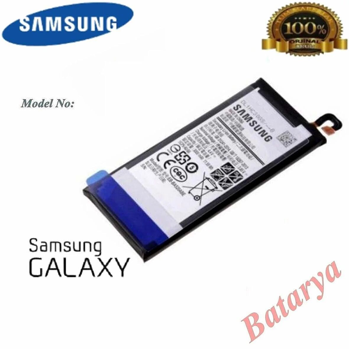 Samsung Galaxy A5 2017 Batarya Eb-Ba520Abe  Uyumlu Batarya