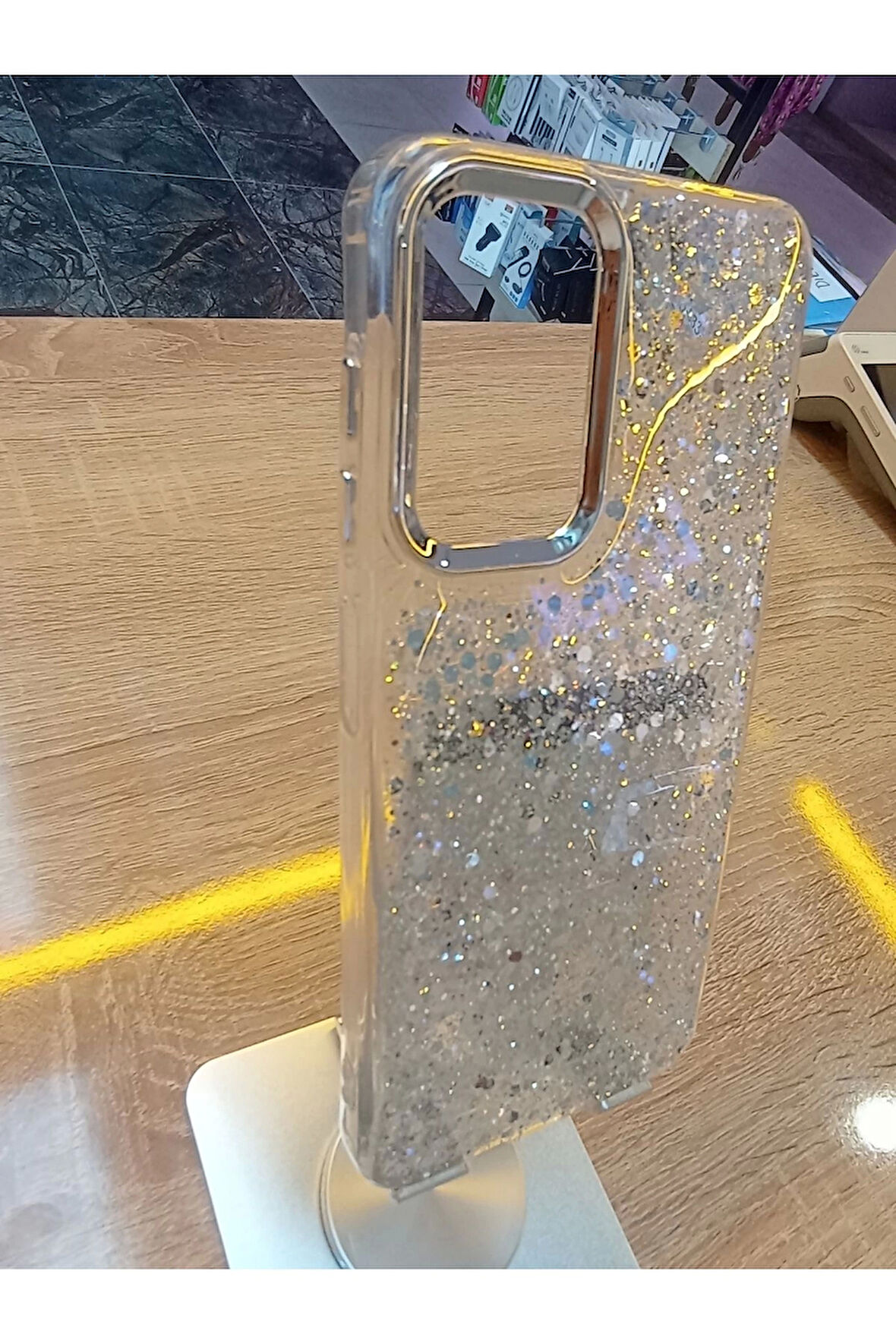 Samsung Galaxy A54 Simli Kamera Çerçevesi Metal Kapak Tuşları Metal Kılıf