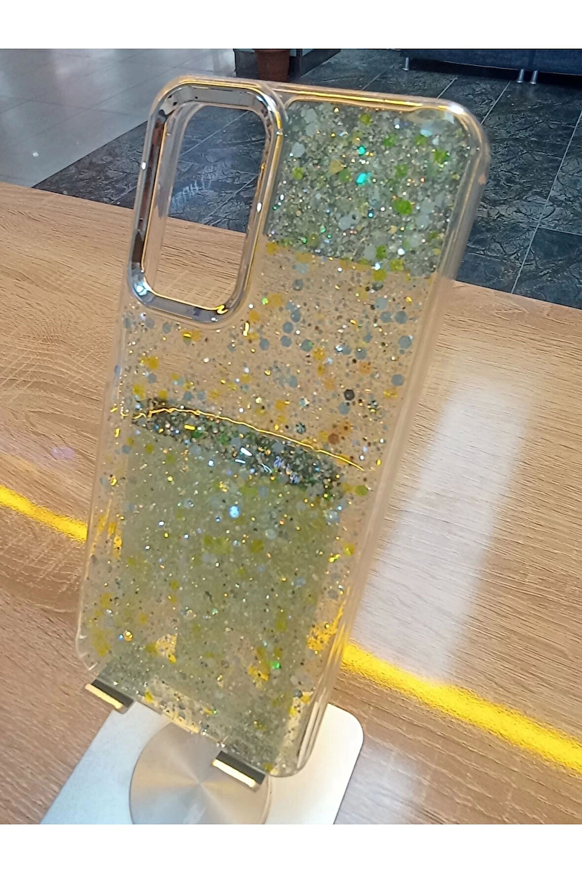 Samsung Galaxy A55 Simli Kamera Çerçevesi Metal Kapak Tuşları Metal Kılıf