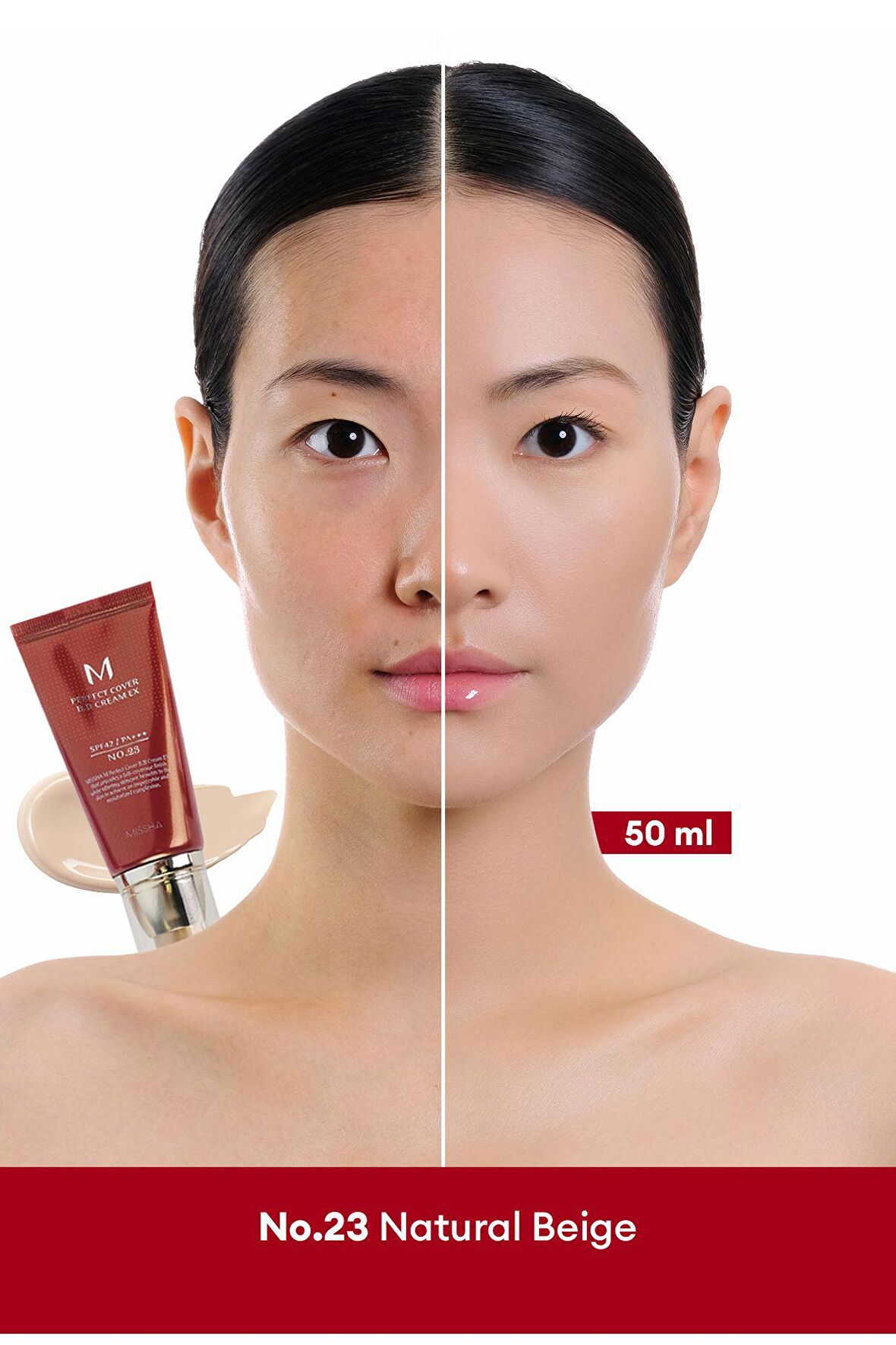 MISSHA Yoğun Kapatıcılık Sunan BB Krem M Perfect Cover BB Cream Ex No: 23