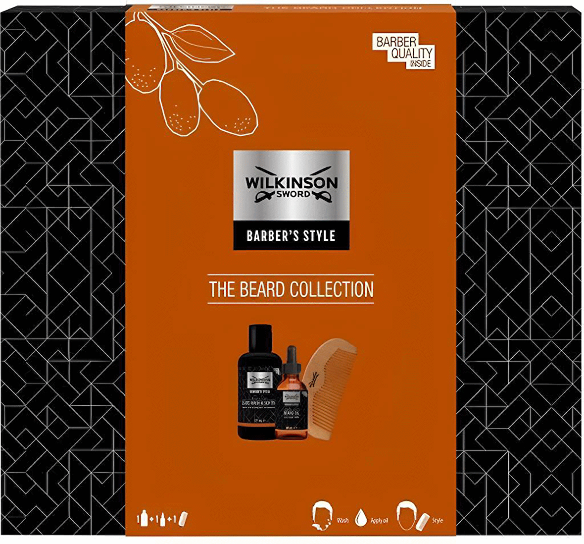 Wilkinson Sword Barber's Style Beard Collection Erkek Sakal Bakım Hediye Seti