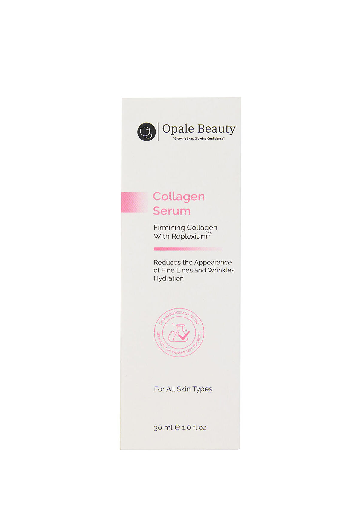 Opale Beauty Collagen Serum 30ml - Çizgi Kapatıcı Ve Canlandırıcı Serum Replexium® İçerikli