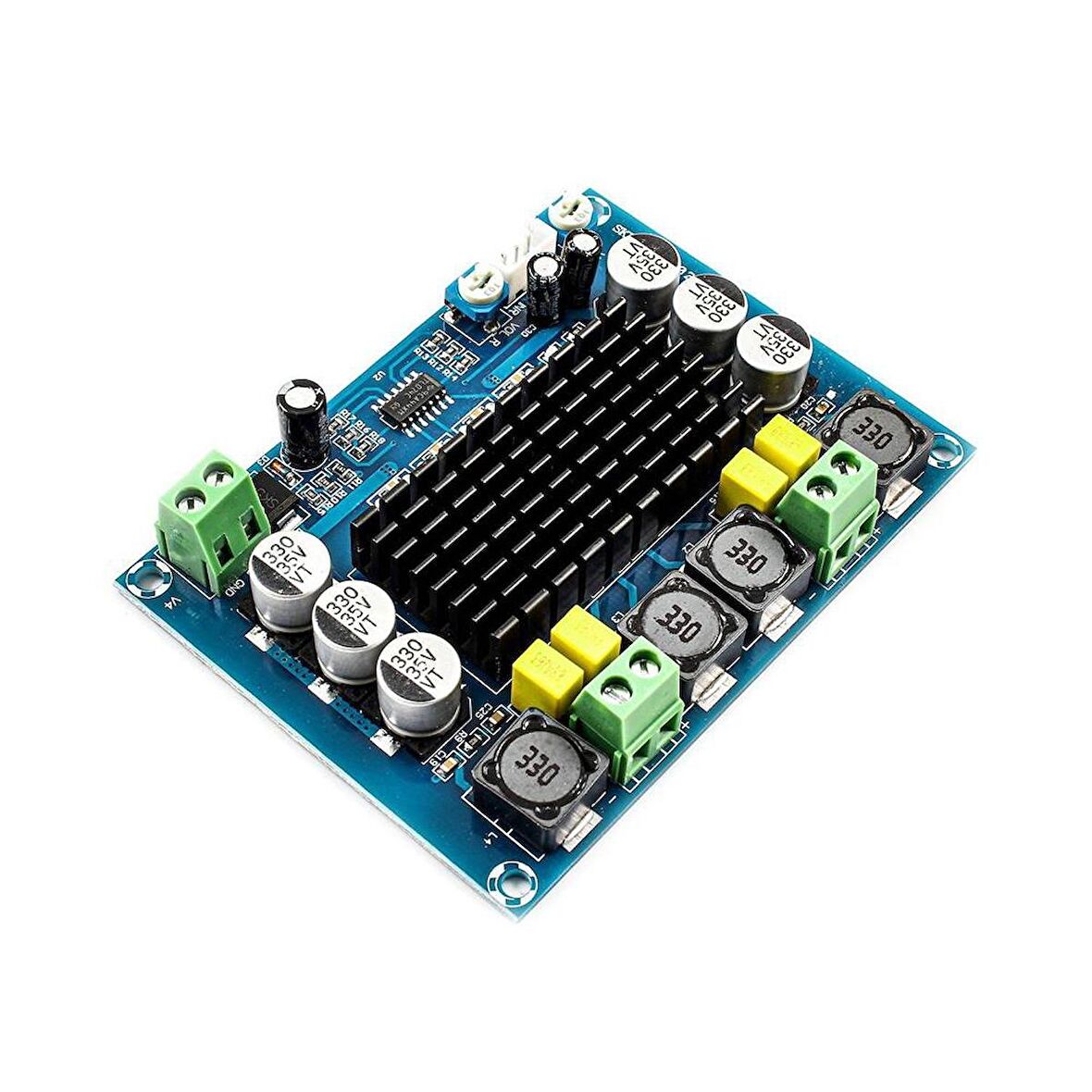 TPA3116D2 2x120W Çift Kanallı Dijital Amplifikatör Kartı