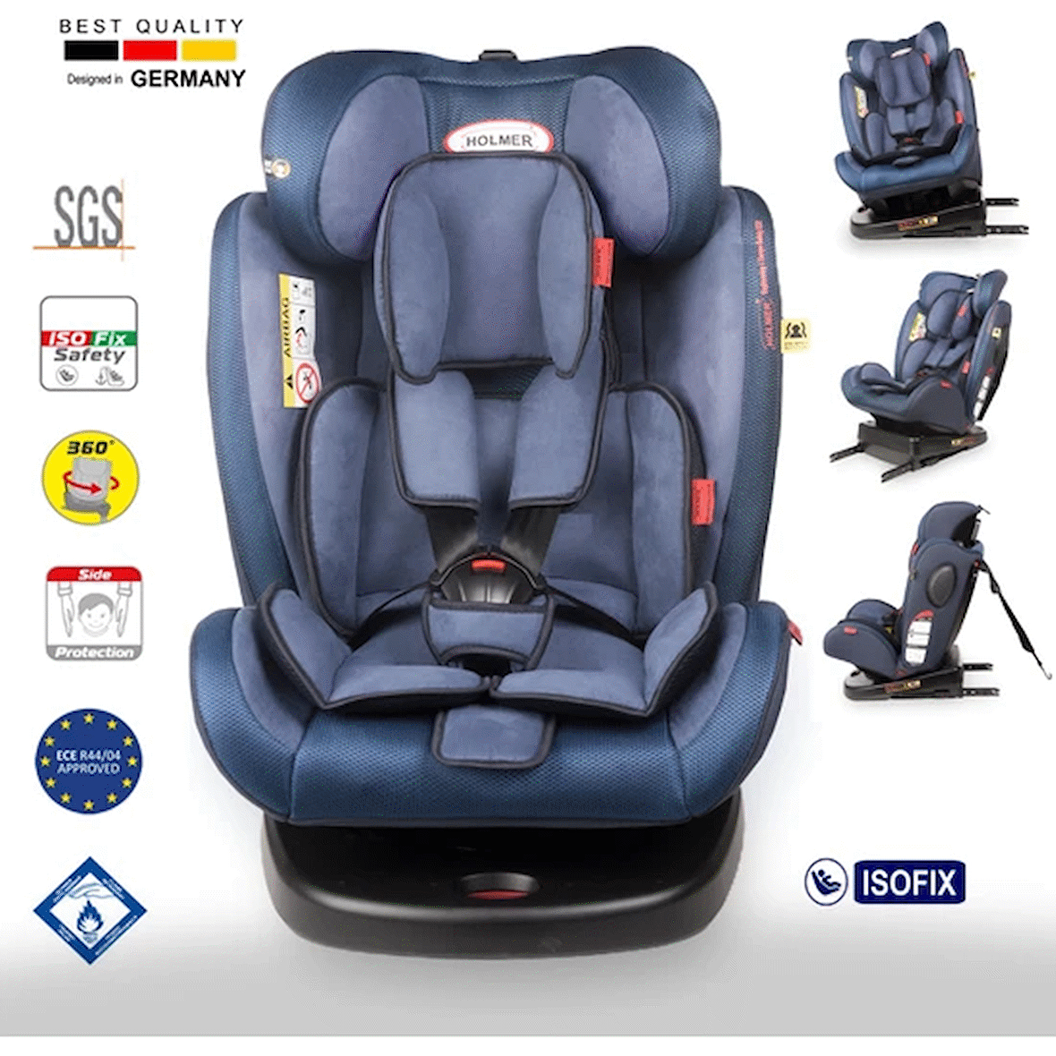 Holmer Kids Maxi Protect Aero 3D 0-36 kg Oto Koltuğu